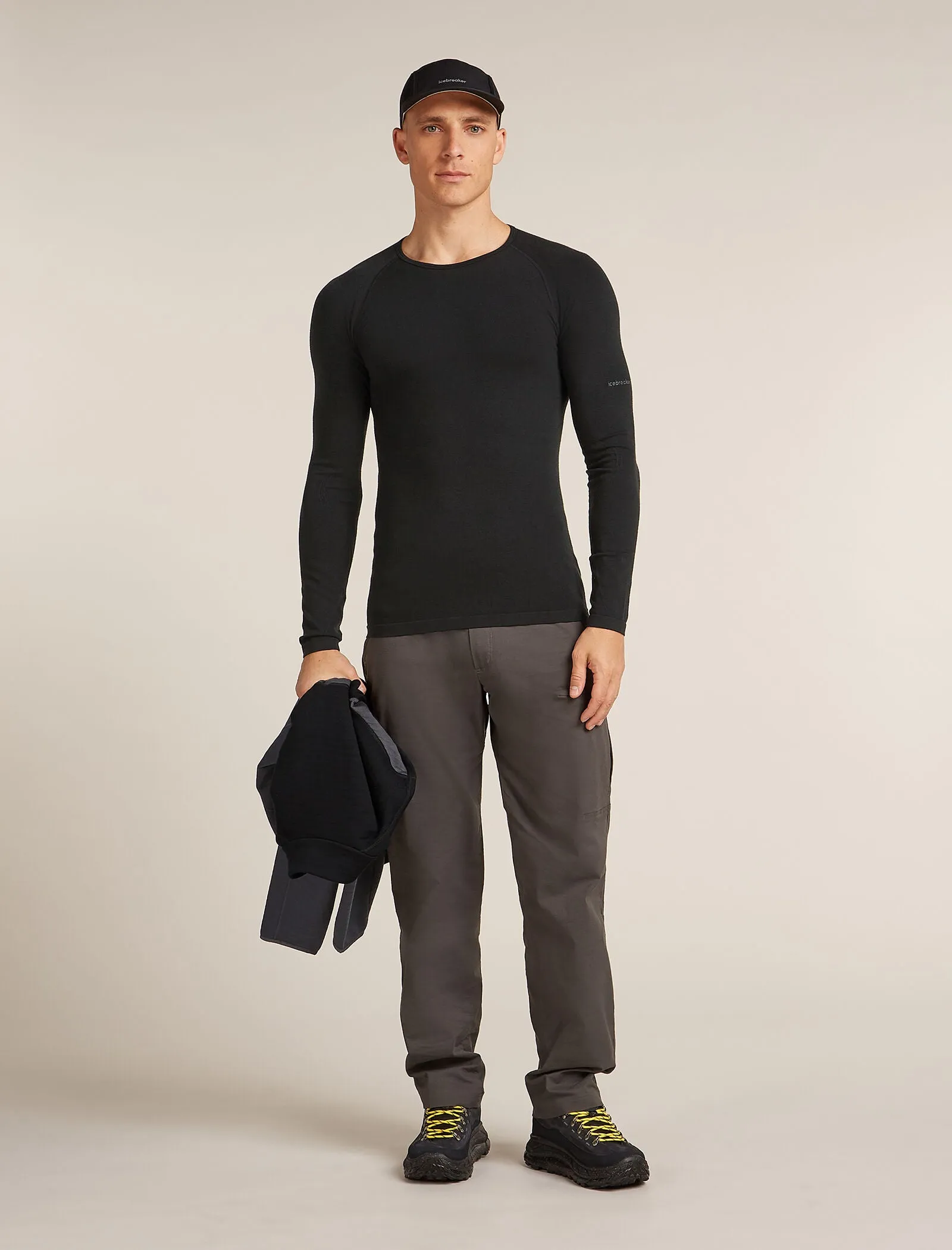 Men's Merino Blend 260 ZoneKnit™ Seamless Long Sleeve Crewe Thermal Top sold by Icebreaker product image thumbnail 4