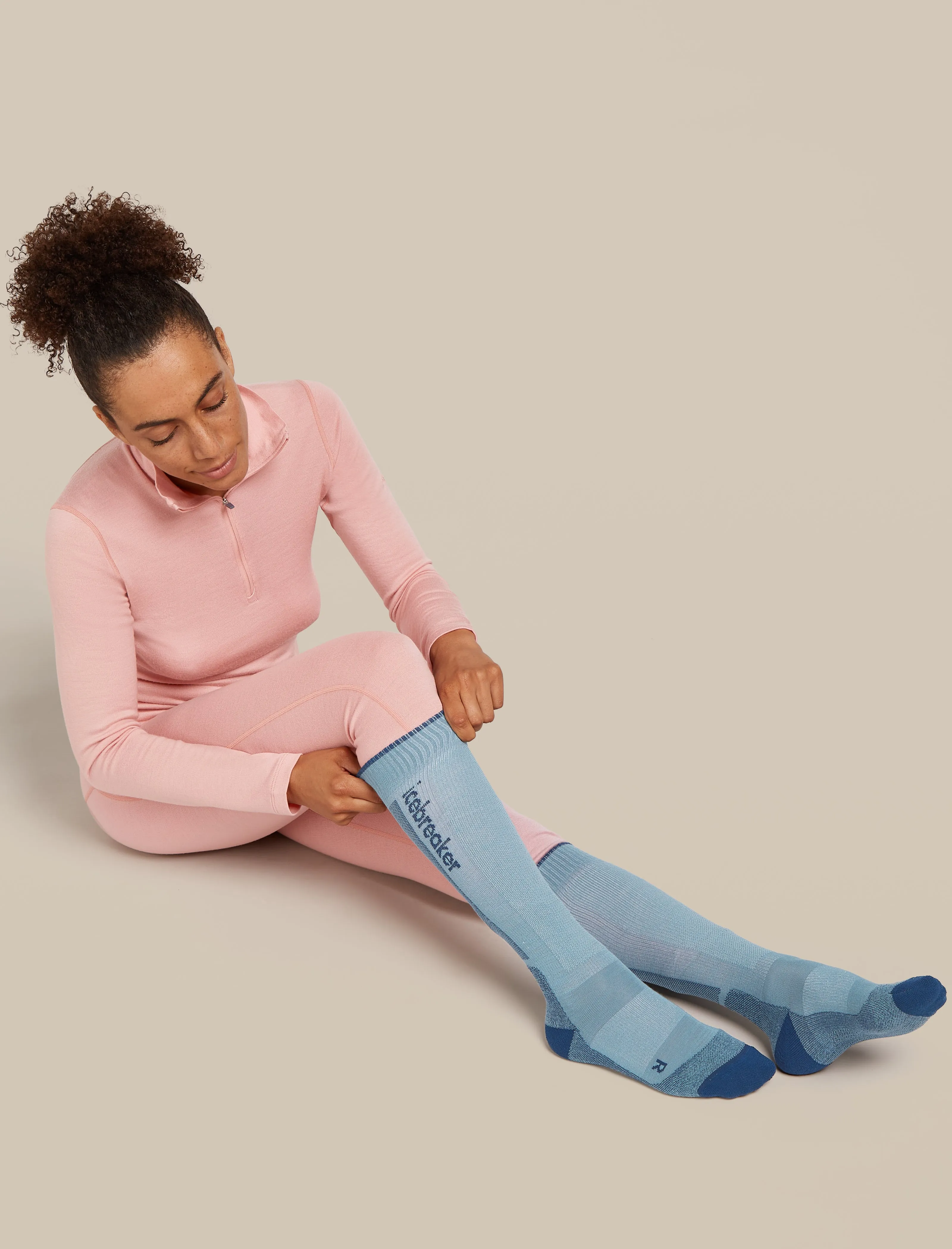 Women's Merino Ski+ Light Over The Calf Socks sold by Icebreaker product image thumbnail 2