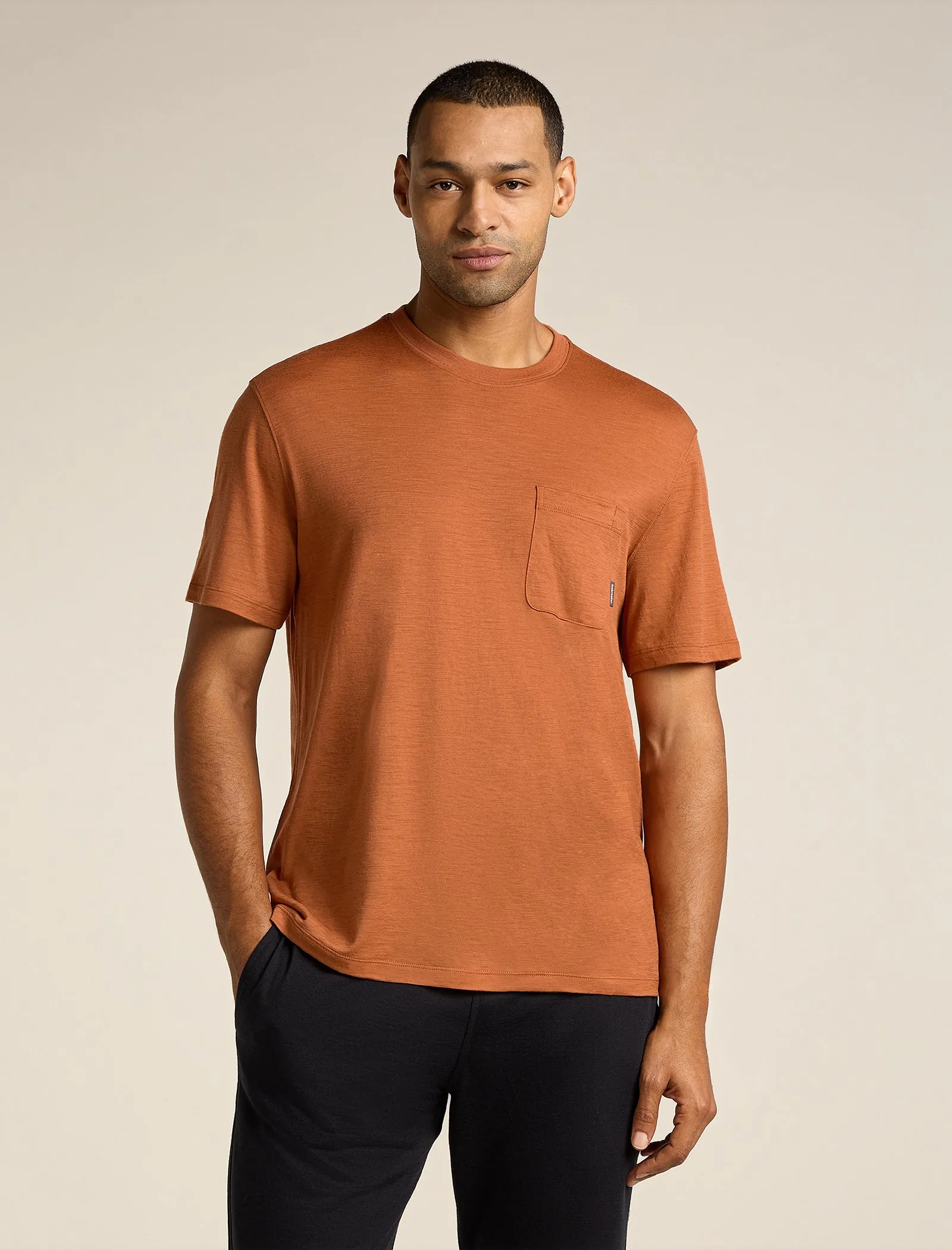 Men's Merino 150 Tech Lite Short Sleeve Relaxed Pocket T-Shirt sold by Icebreaker