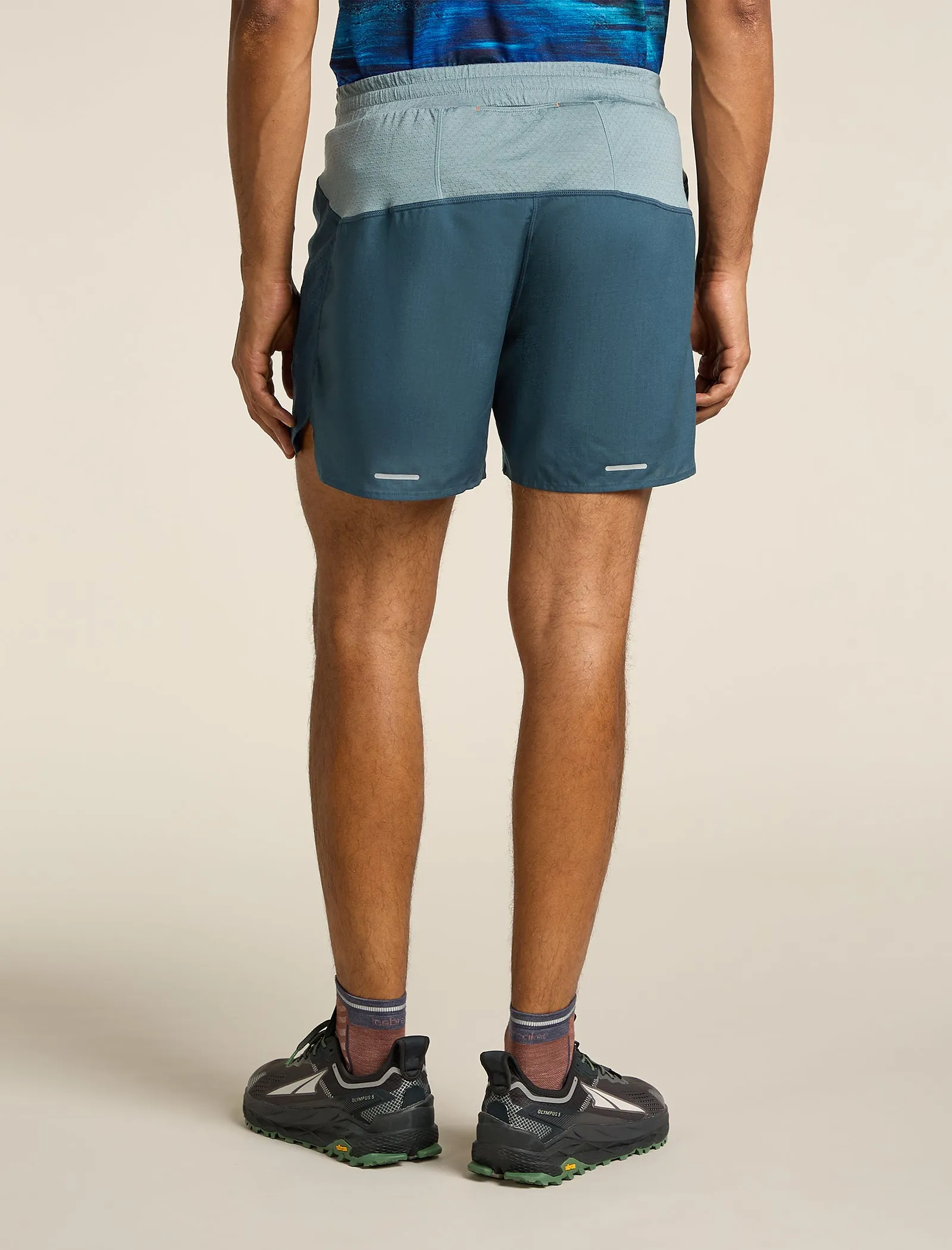 Men's Merino Blend 125 ZoneKnit™ Speed 6" Shorts sold by Icebreaker product image thumbnail 2