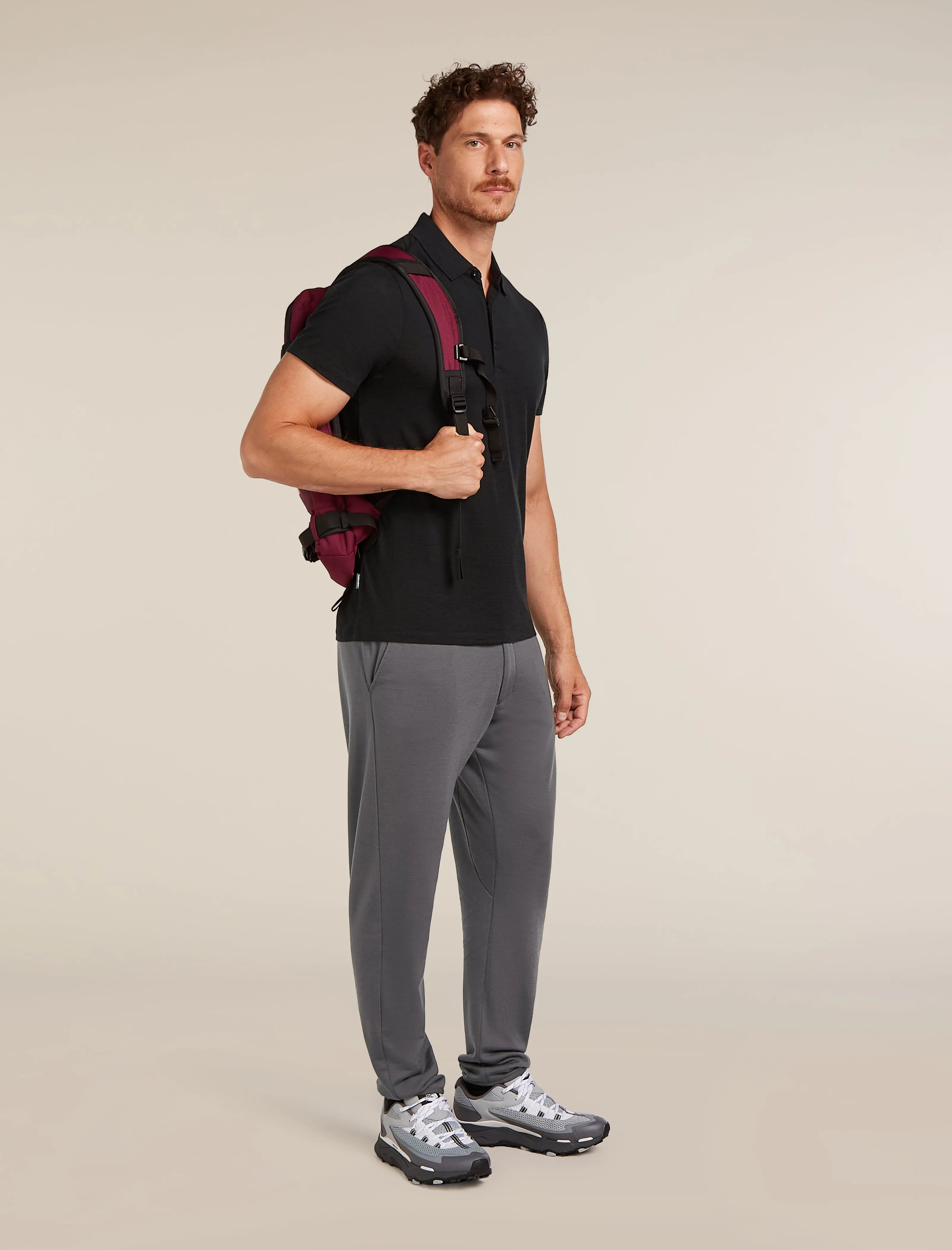 Men's Merino 150 Tech Lite Short Sleeve Polo sold by Icebreaker product image thumbnail 4