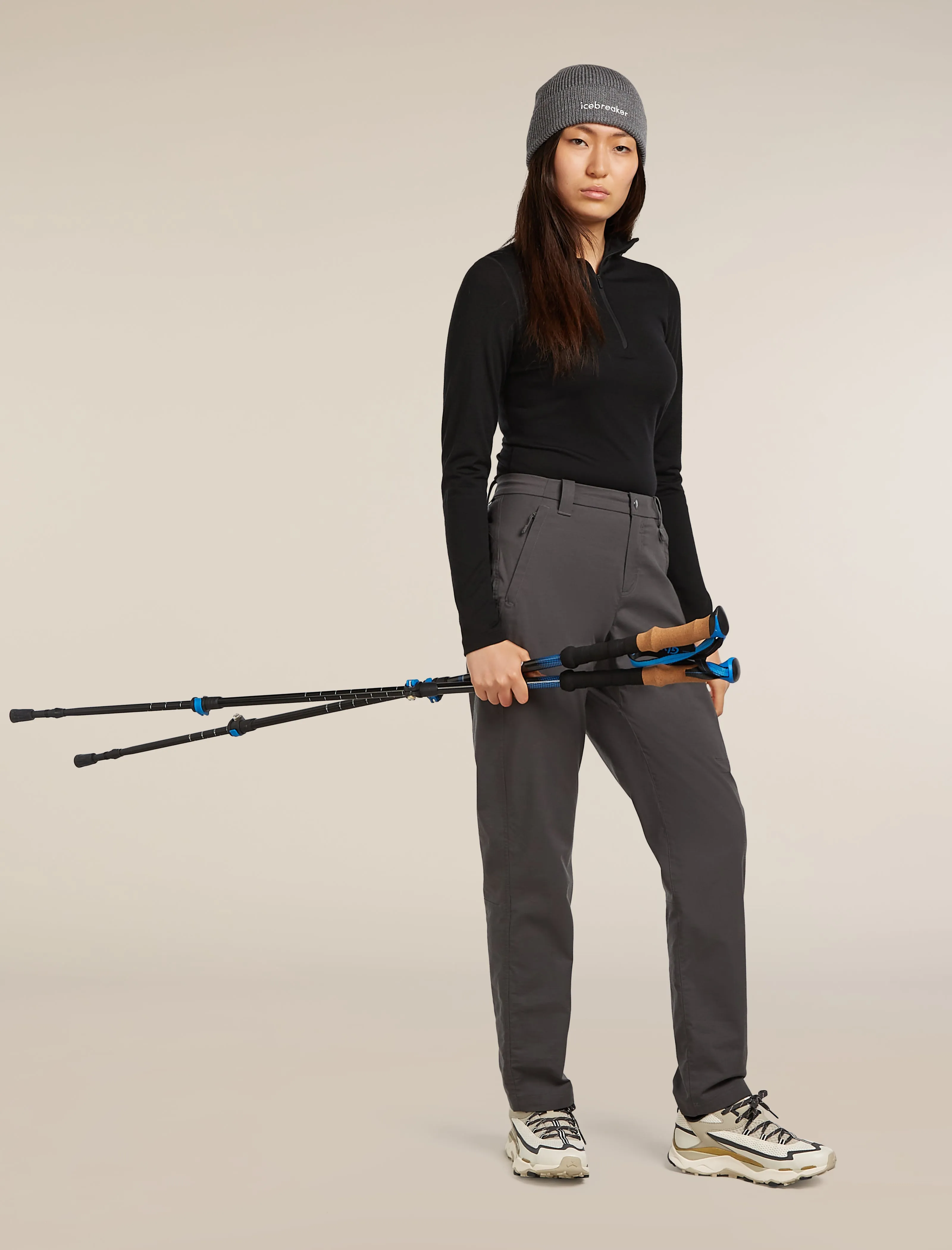 Women's Merino 200 Oasis Long Sleeve Half Zip Thermal Top sold by Icebreaker product image thumbnail 4