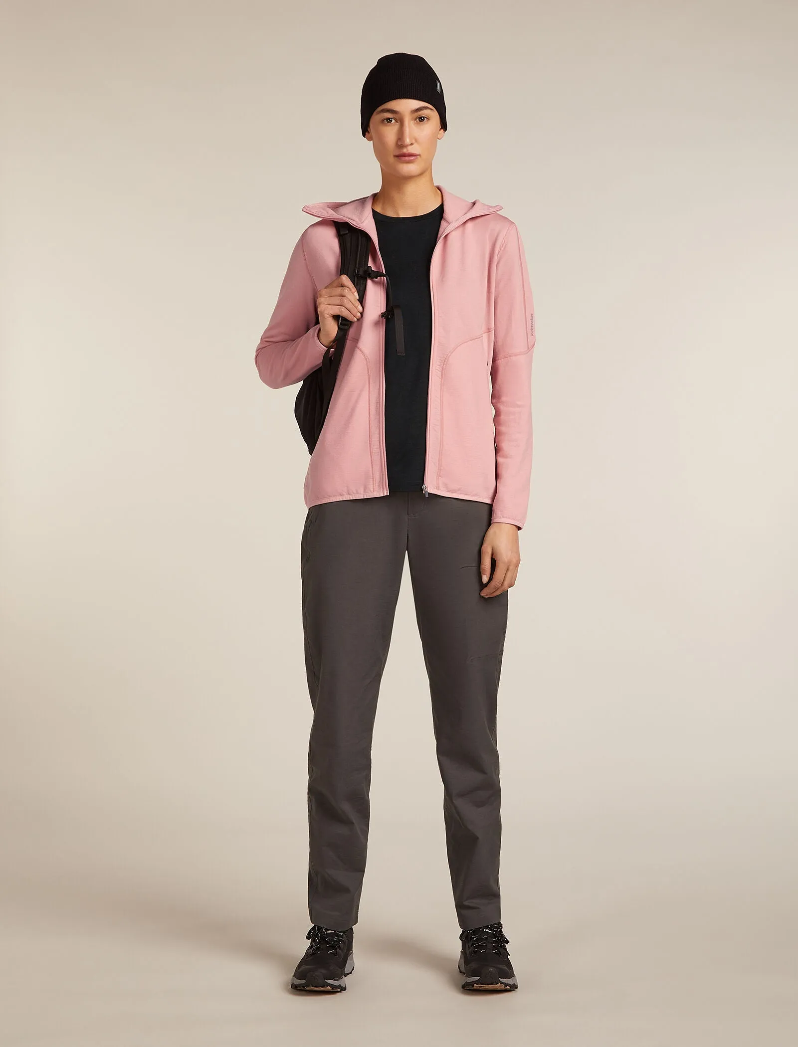 Women's Merino 560 Realfleece™ Elemental Long Sleeve Zip Hoodie sold by Icebreaker product image thumbnail 4