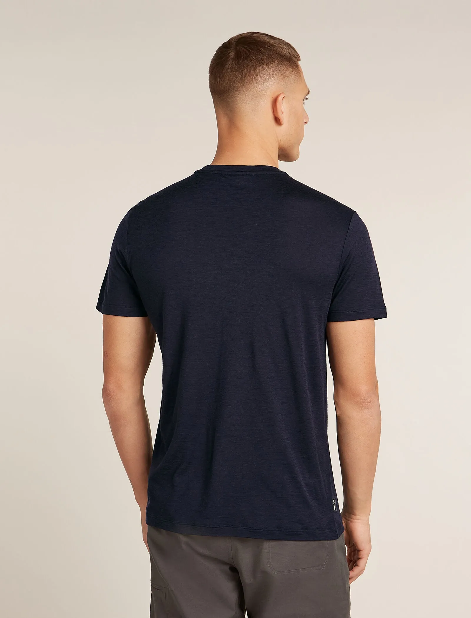 Men's Merino 150 Tech Lite Short Sleeve T-Shirt IB Wordmark sold by Icebreaker product image thumbnail 2