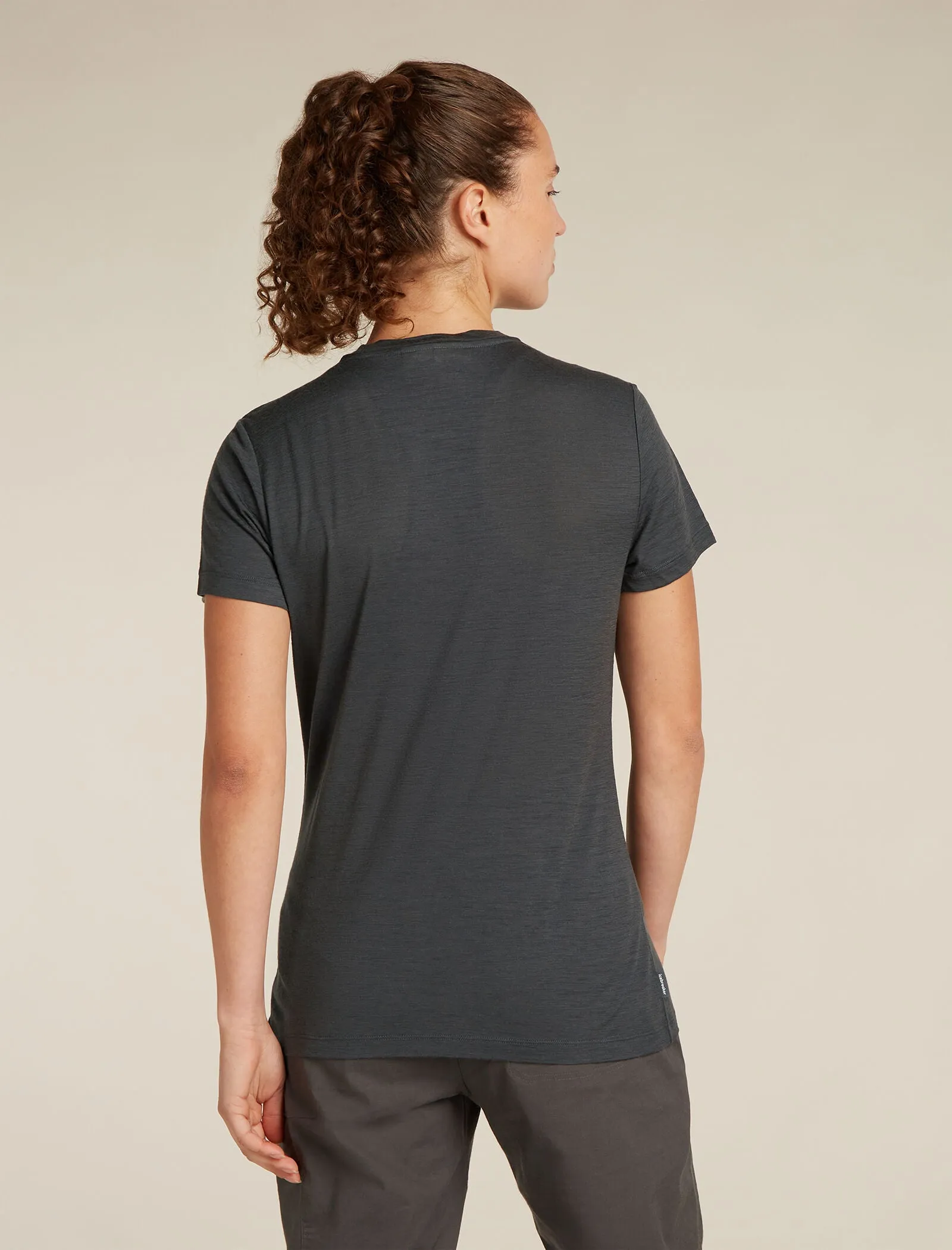 Women's Merino 150 Tech Lite Short Sleeve T-Shirt Sunrise Summit sold by Icebreaker product image thumbnail 2