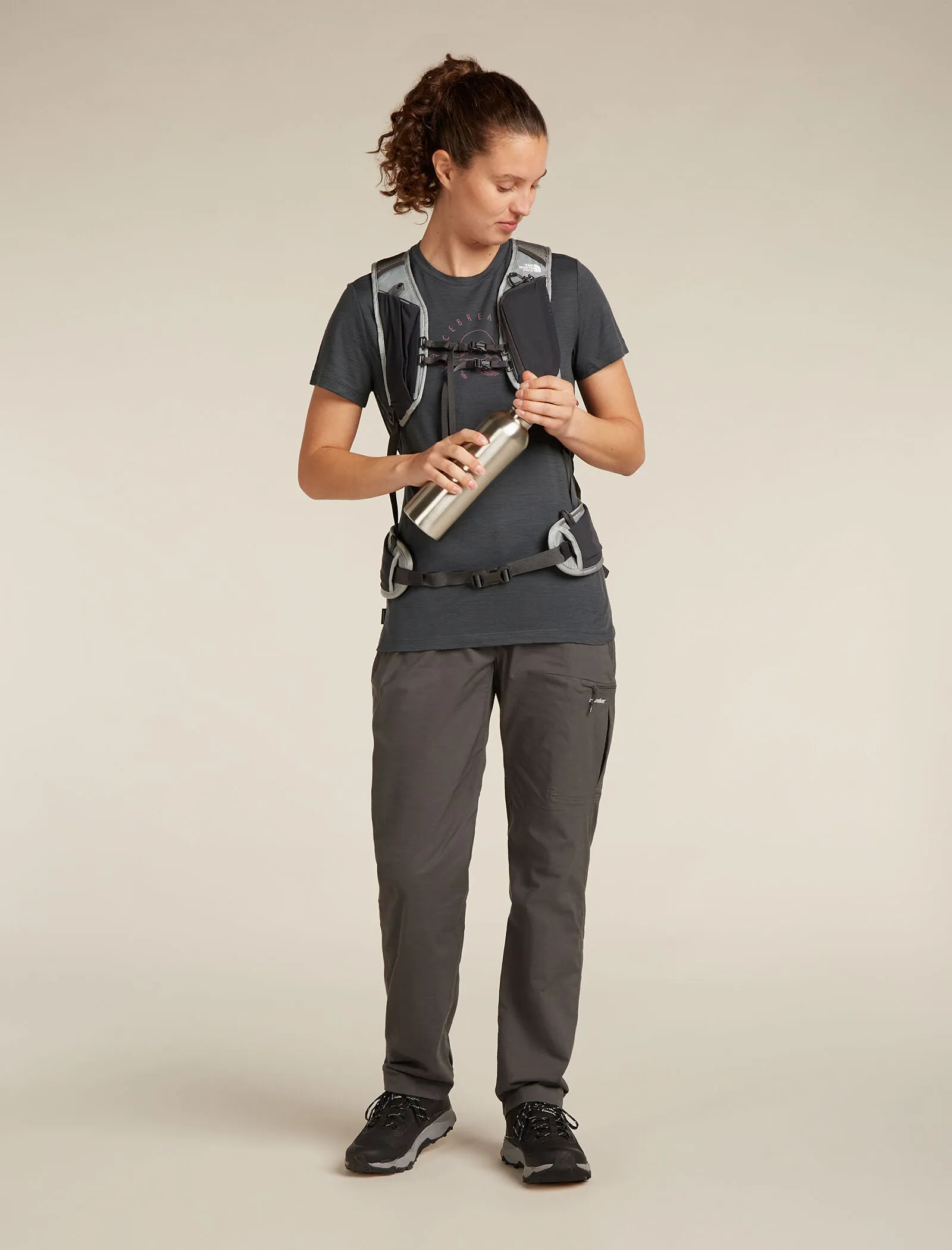 Women's Merino 150 Tech Lite Short Sleeve T-Shirt Sunrise Summit sold by Icebreaker product image thumbnail 4