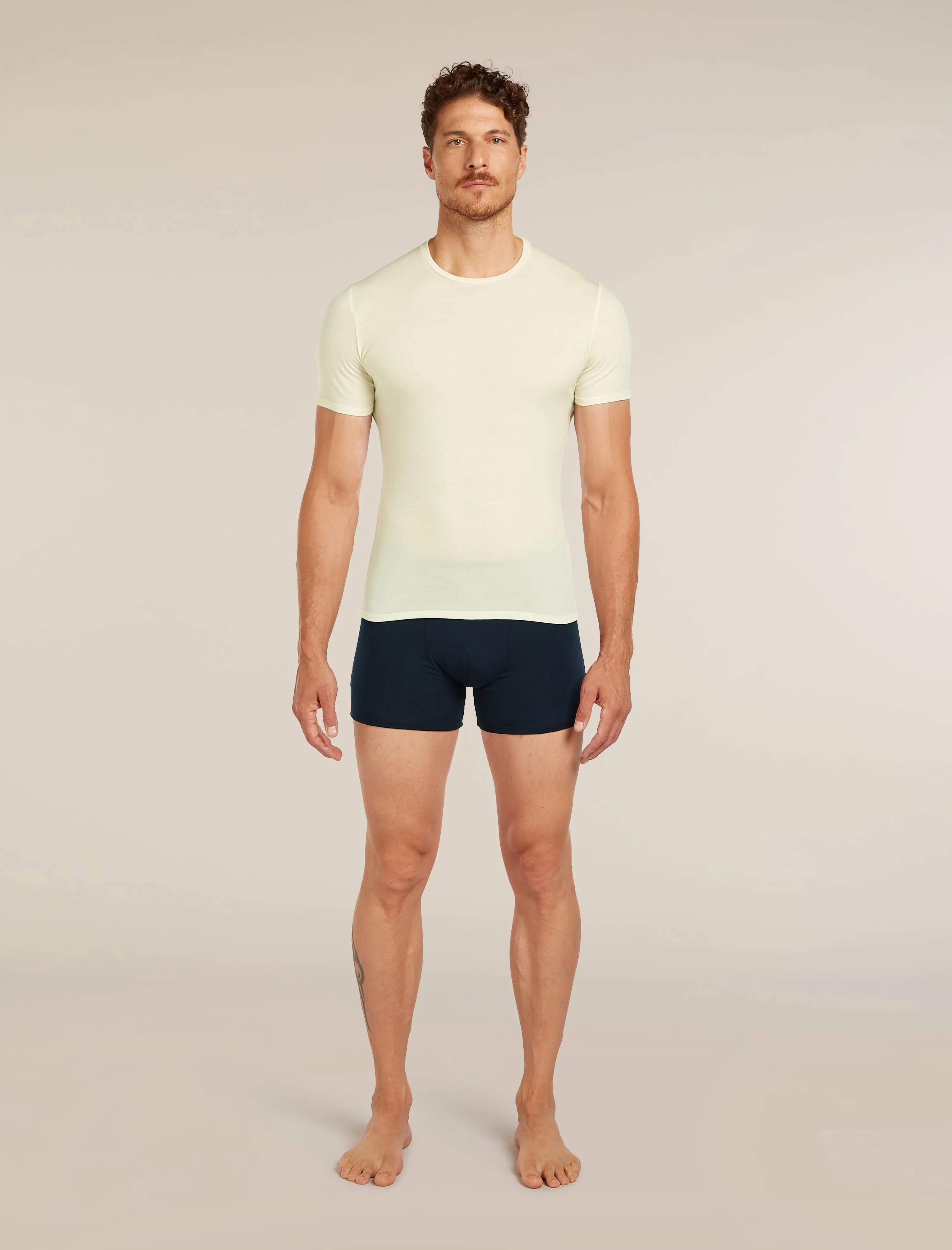 Men's Merino 150 Anatomica Short Sleeve Crewe Top sold by Icebreaker product image thumbnail 3