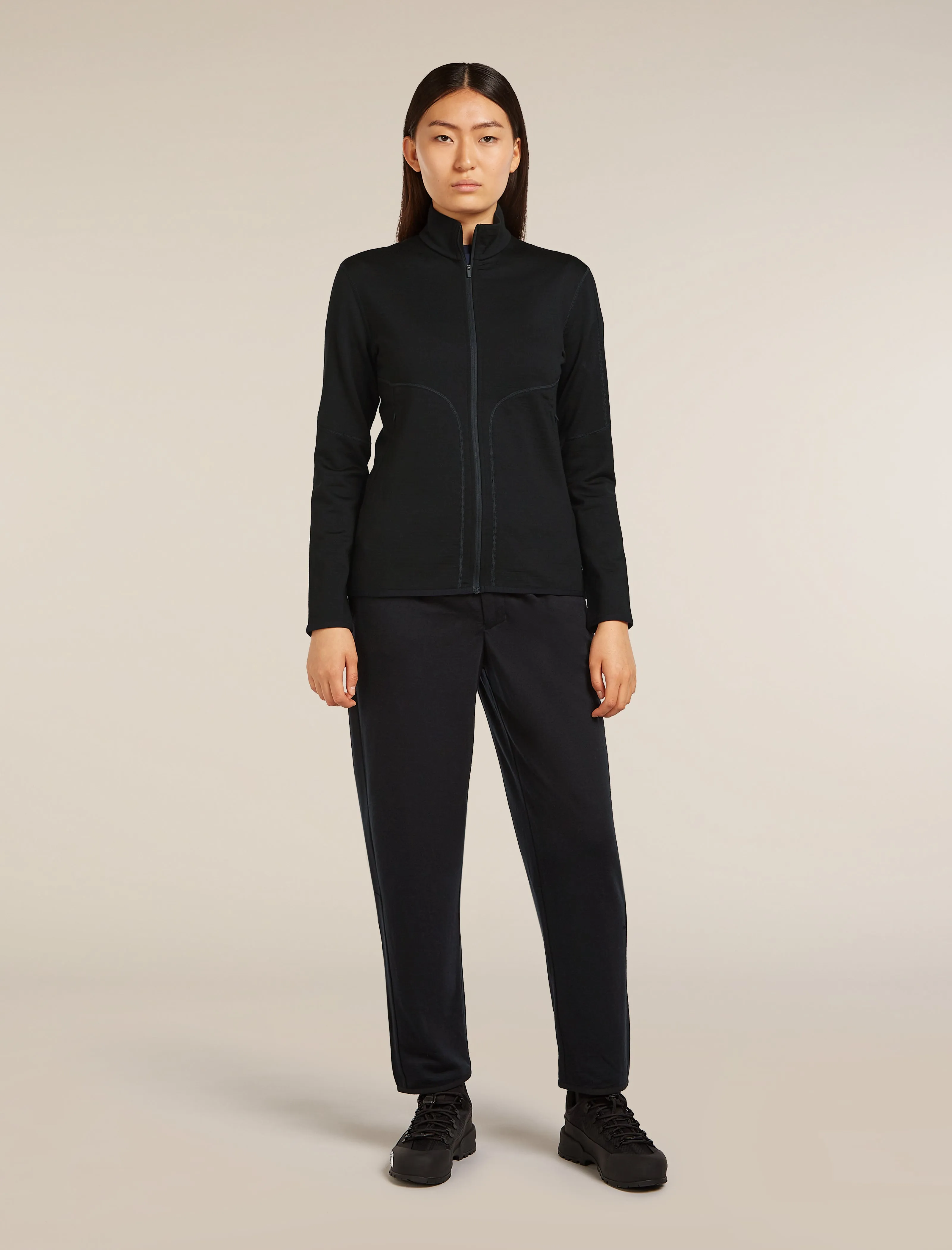 Women's Merino 560 Realfleece™ Elemental Long Sleeve Zip sold by Icebreaker product image thumbnail 3