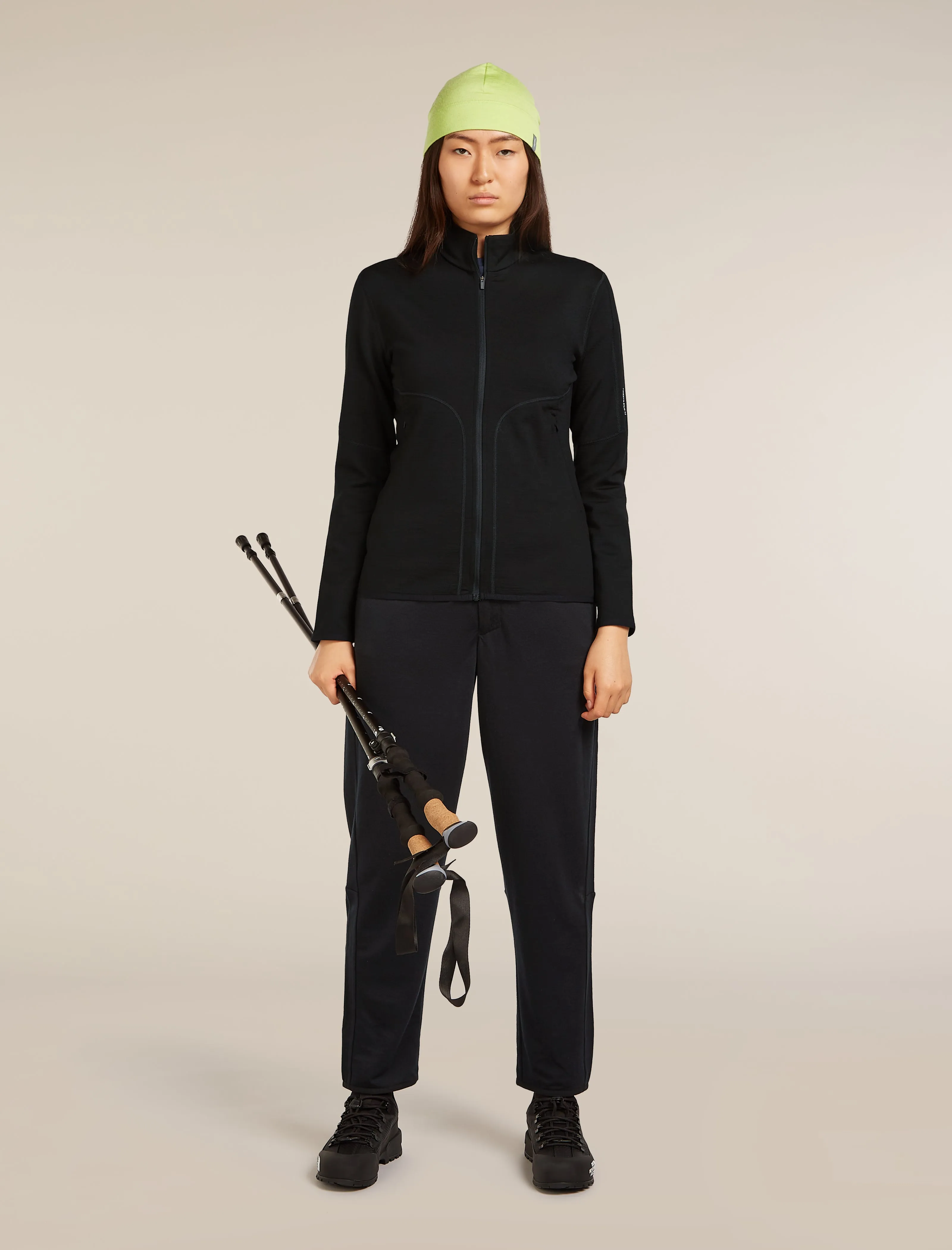 Women's Merino 560 Realfleece™ Elemental Long Sleeve Zip sold by Icebreaker product image thumbnail 4