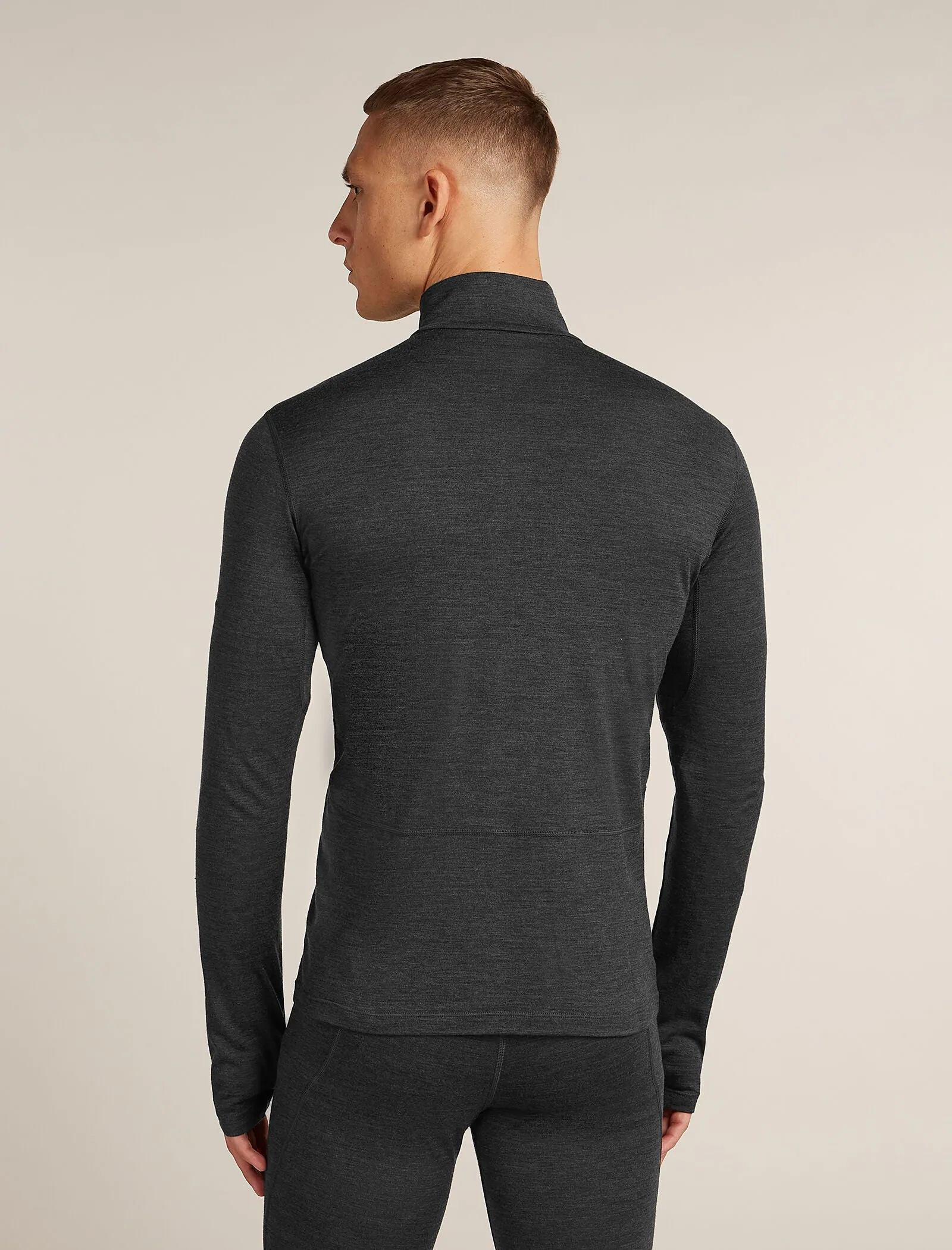 Men's 200 MerinoFine™ Ace Long Sleeve Half Zip Thermal Top sold by Icebreaker product image thumbnail 2