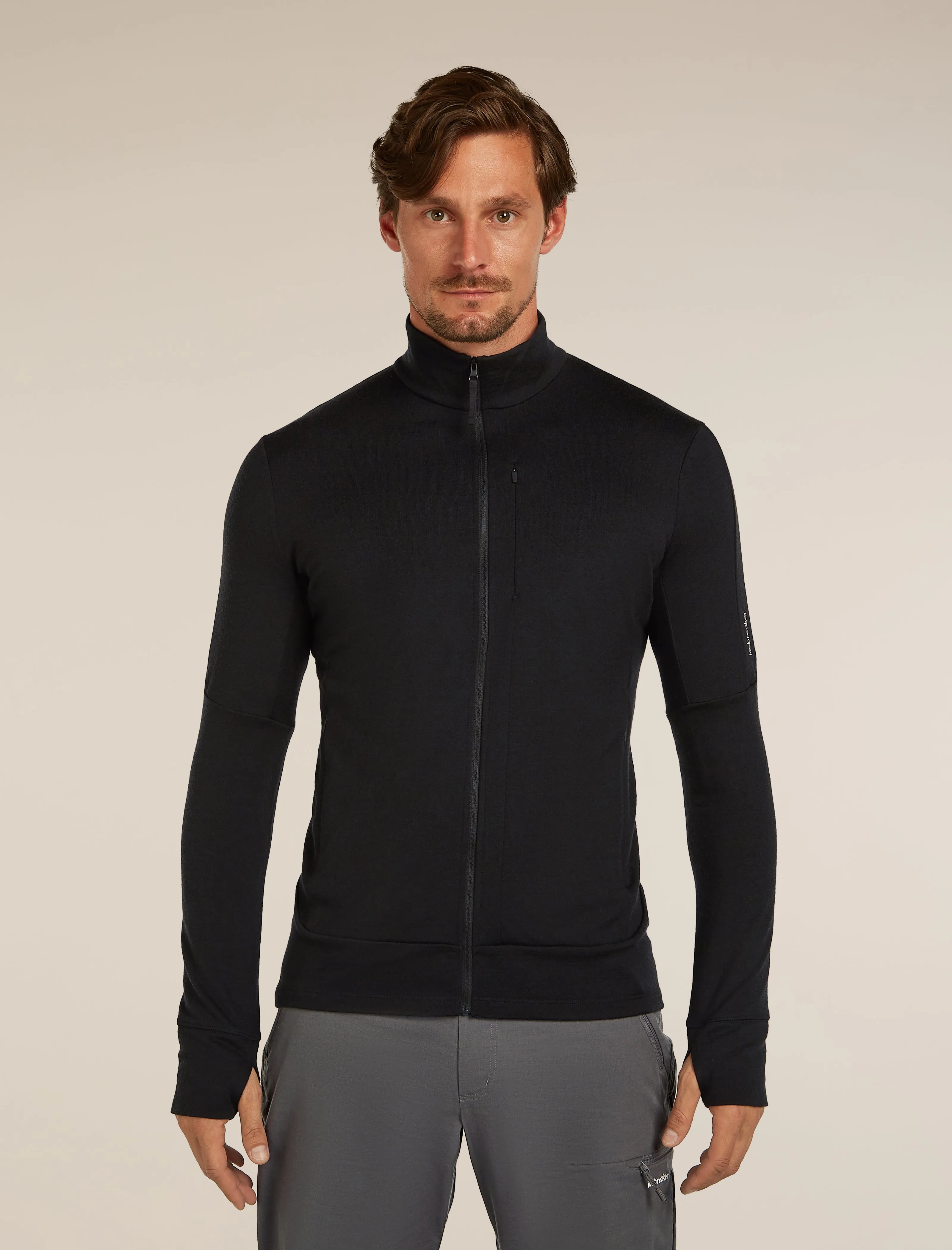 Men's Merino 260 Quantum Long Sleeve Zip Jacket sold by Icebreaker