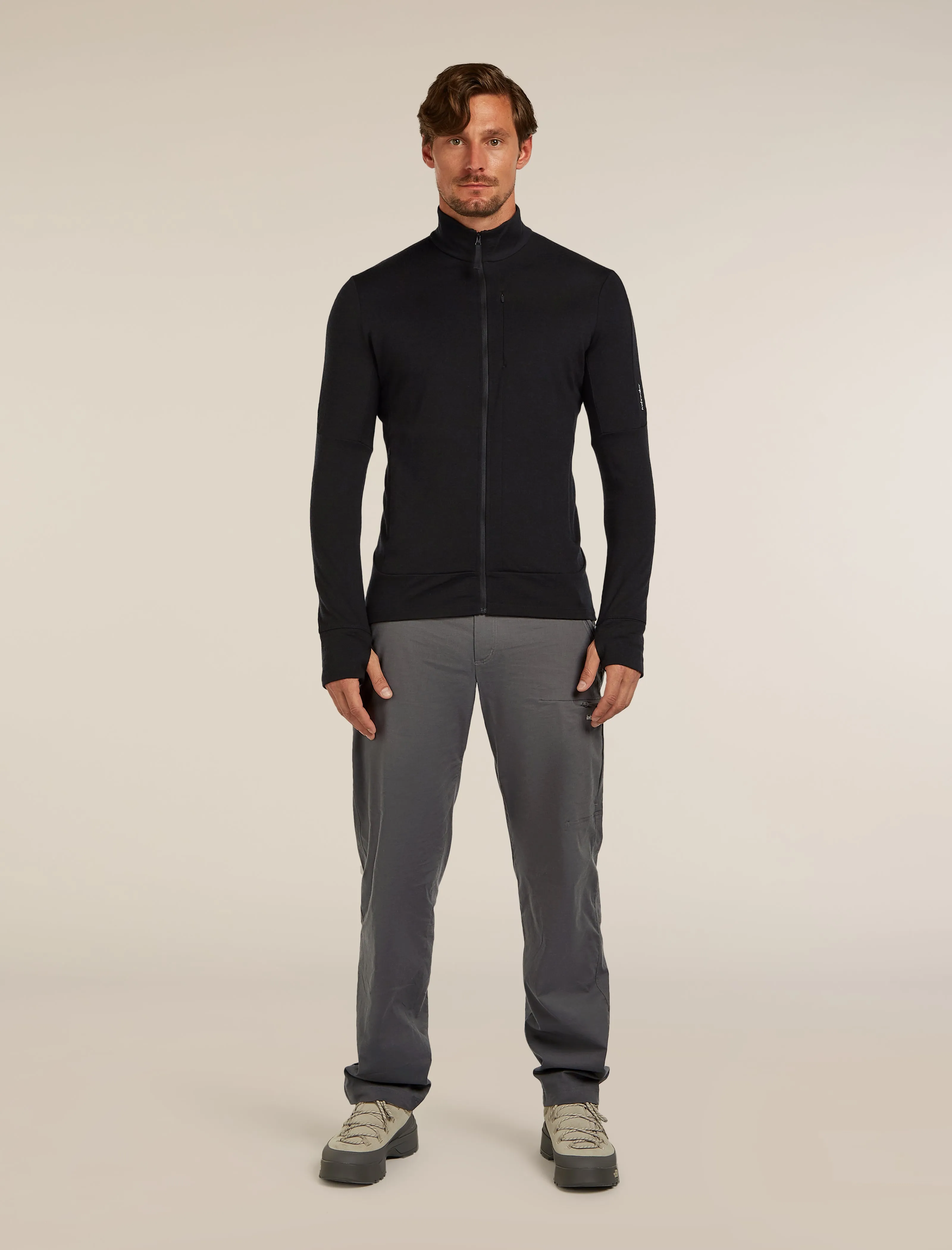 Men's Merino 260 Quantum Long Sleeve Zip Jacket sold by Icebreaker product image thumbnail 3