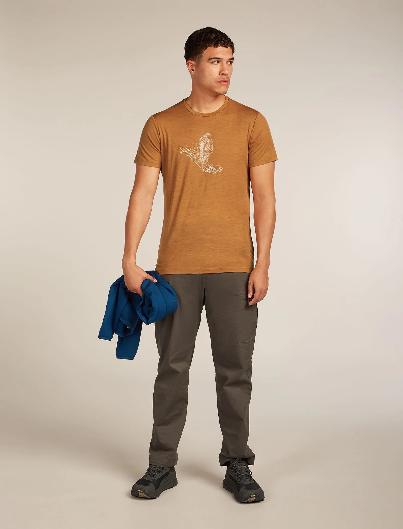Men's Merino 150 Tech Lite Short Sleeve T-Shirt Skiing Yeti sold by Icebreaker product image thumbnail 4