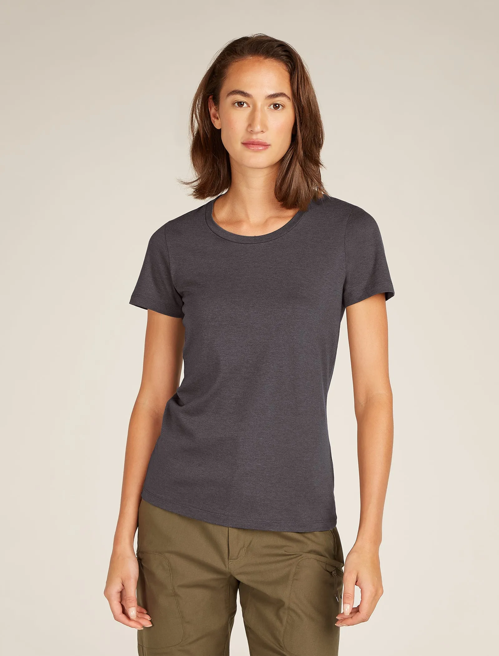 Women's Central Classic Short Sleeve T-Shirt sold by Icebreaker product image thumbnail 2