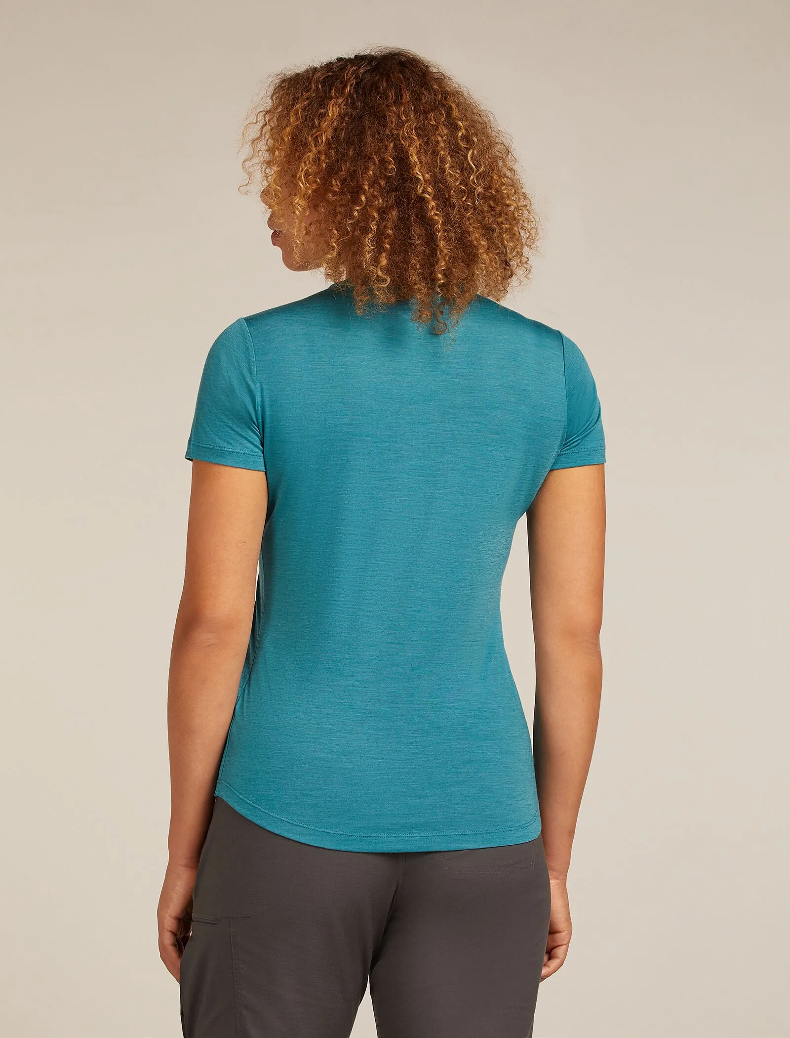 Women's Merino Blend 125 Cool-Lite™ Sphere Short Sleeve T-Shirt sold by Icebreaker product image thumbnail 2