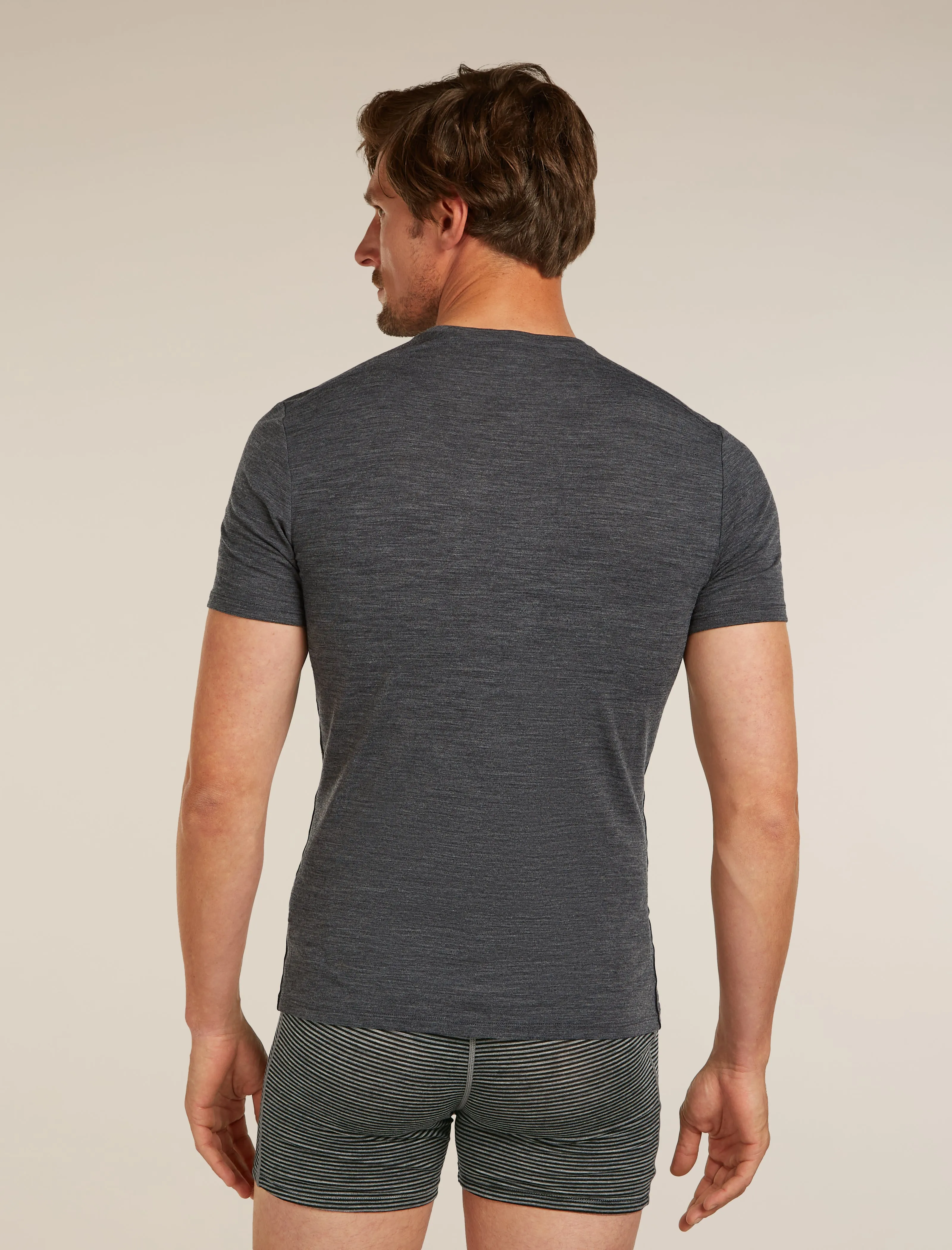 Men's Merino 150 Anatomica Short Sleeve Crewe Top sold by Icebreaker product image thumbnail 2