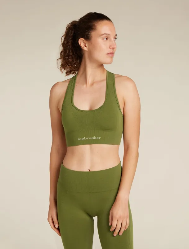 Women's Merino Blend 260 ZoneKnit™ Seamless Bra made by Icebreaker