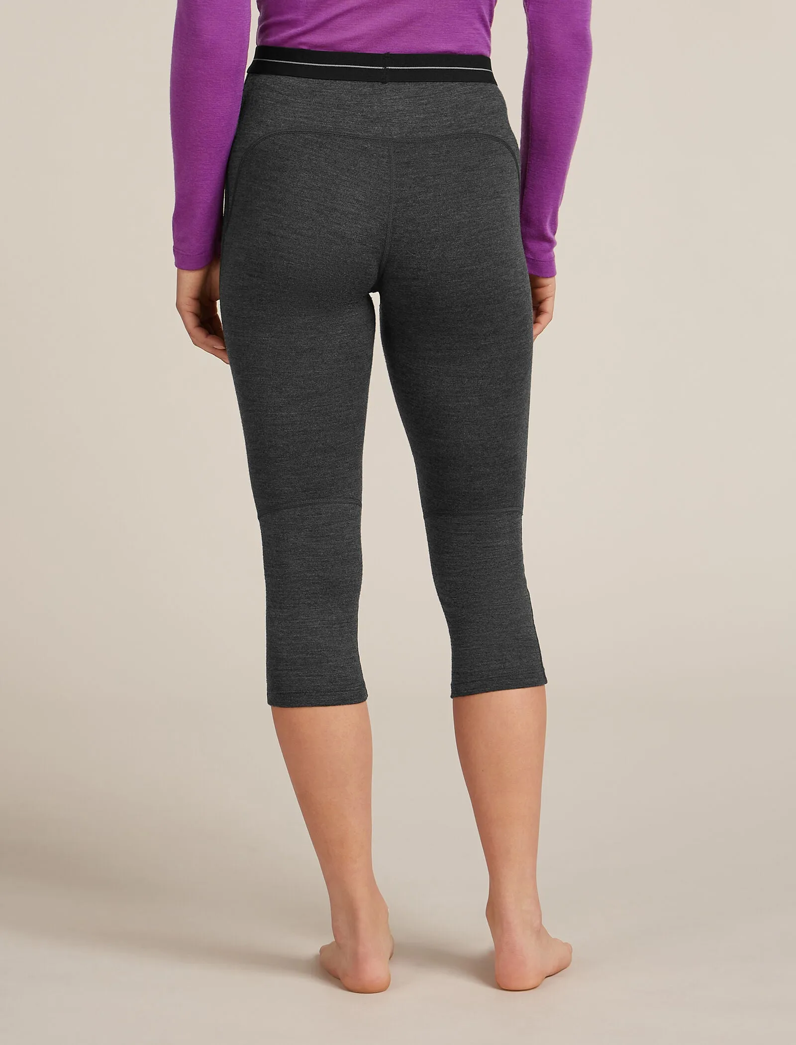 Women's Merino 260 ZoneKnit™ 3/4 Thermal Leggings sold by Icebreaker product image thumbnail 2