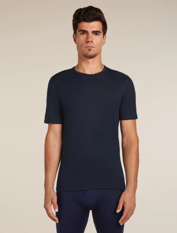 Men's Merino 200 Oasis Short Sleeve Crewe Thermal Top sold by Icebreaker