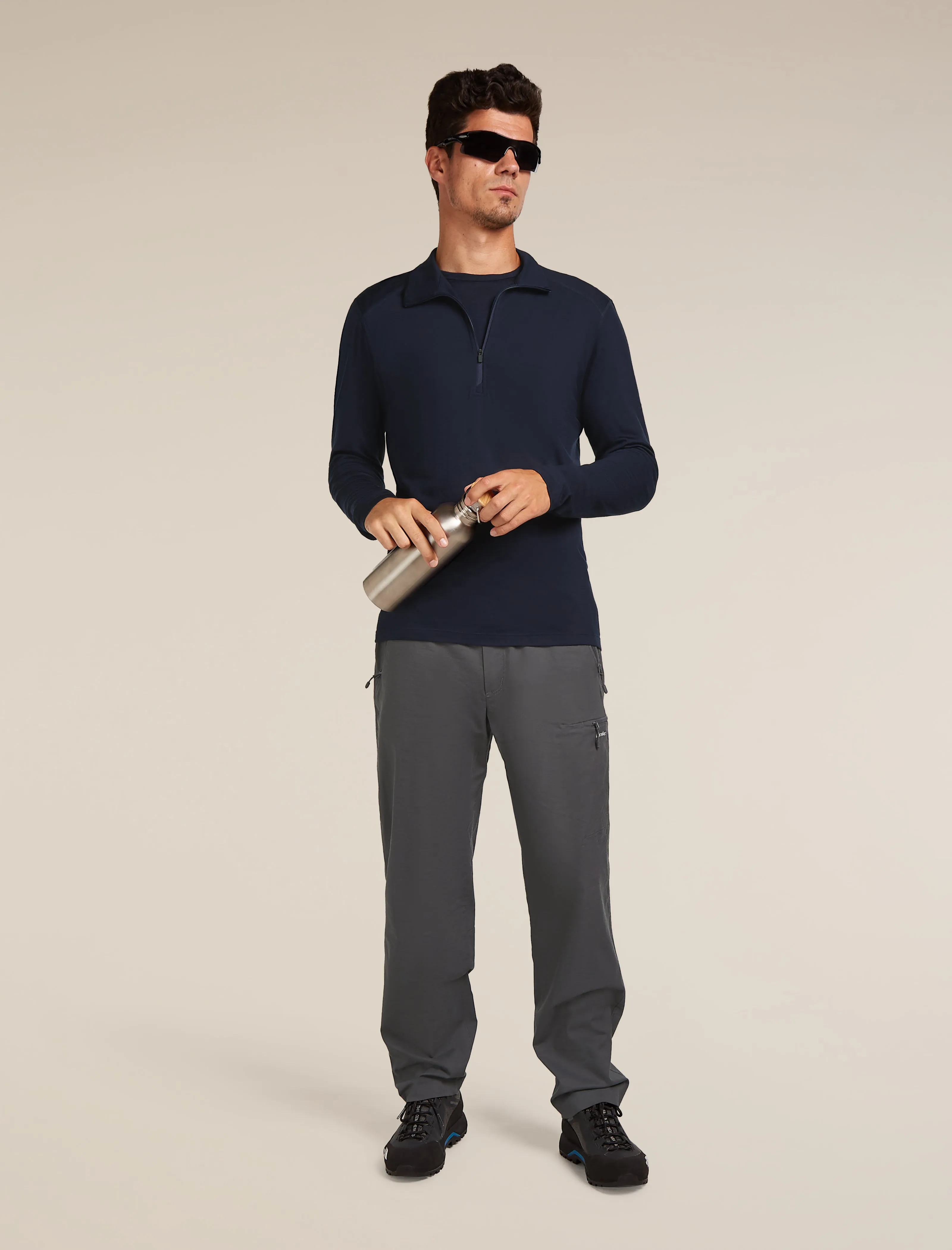 Men's Merino 200 Oasis Short Sleeve Crewe Thermal Top sold by Icebreaker product image thumbnail 4