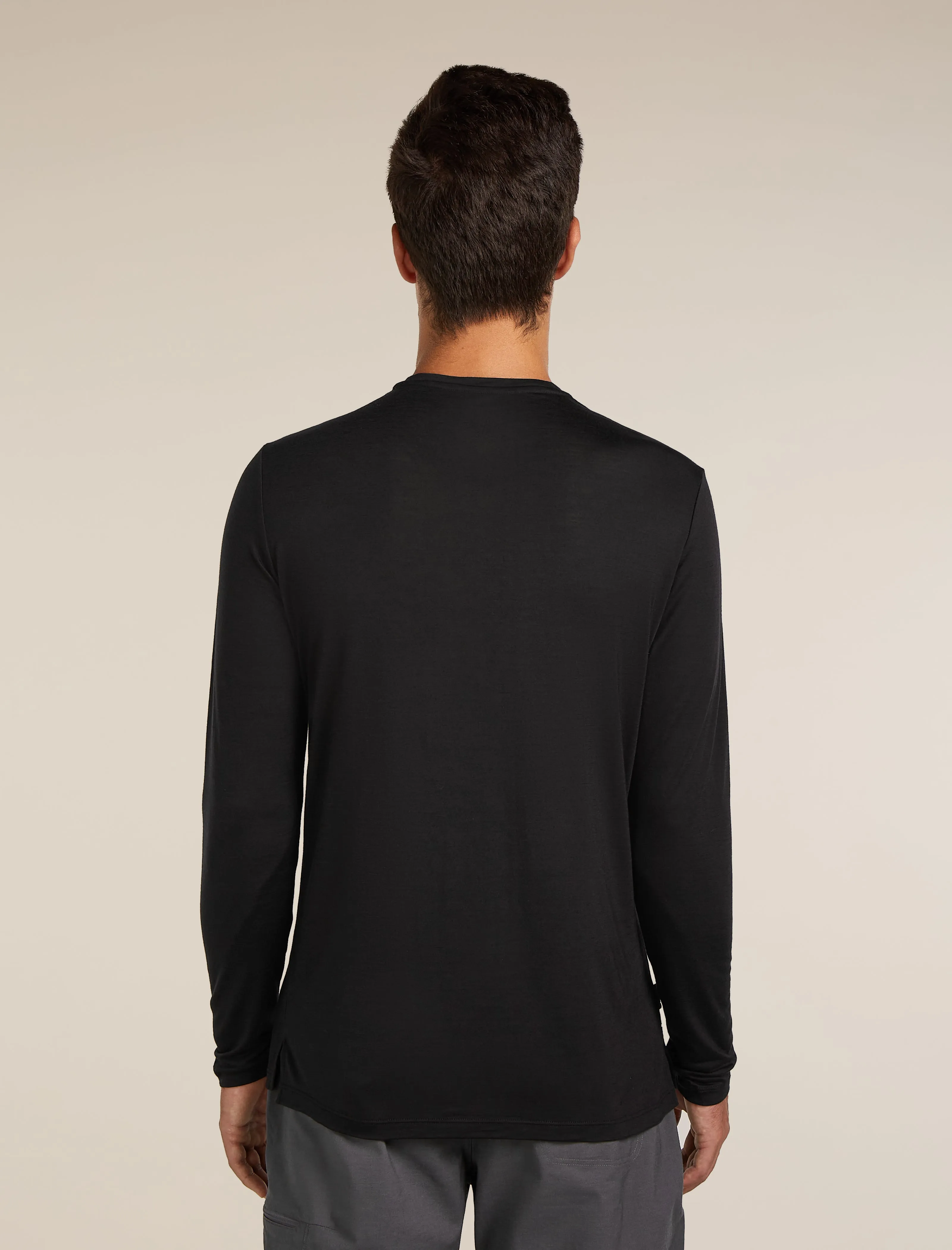 Men's Merino Blend 125 Cool-Lite™ Sphere Long Sleeve T-Shirt sold by Icebreaker product image thumbnail 2