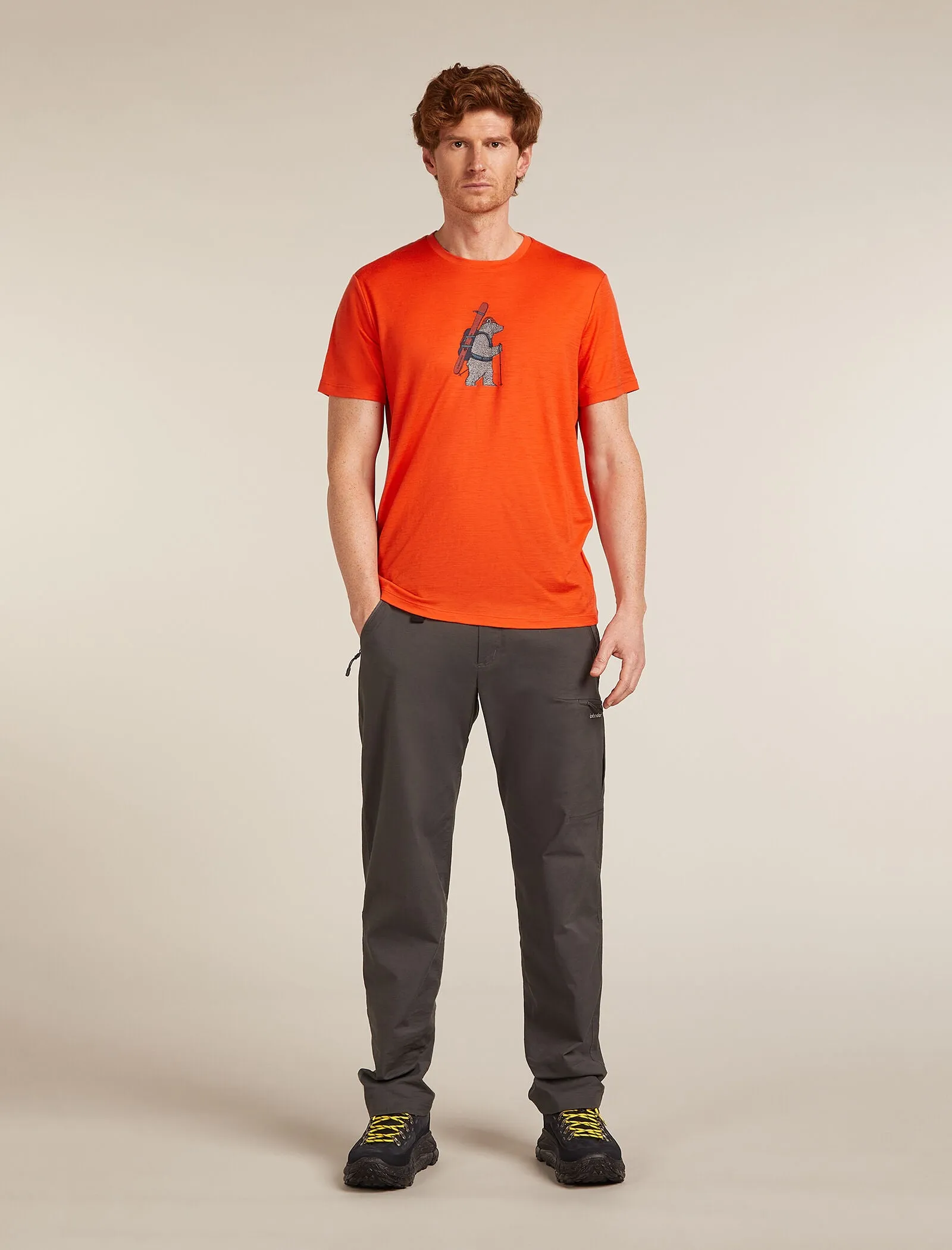 Men's Merino 150 Tech Lite Short Sleeve T-Shirt Bear Tour sold by Icebreaker product image thumbnail 3