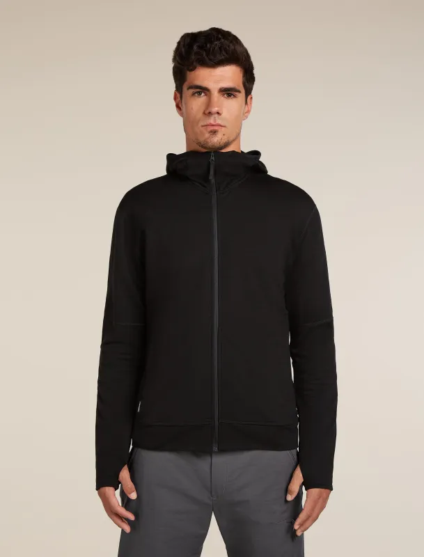 Men's Merino 360 Realfleece™ Elemental Long Sleeve Zip Hoodie sold by Icebreaker