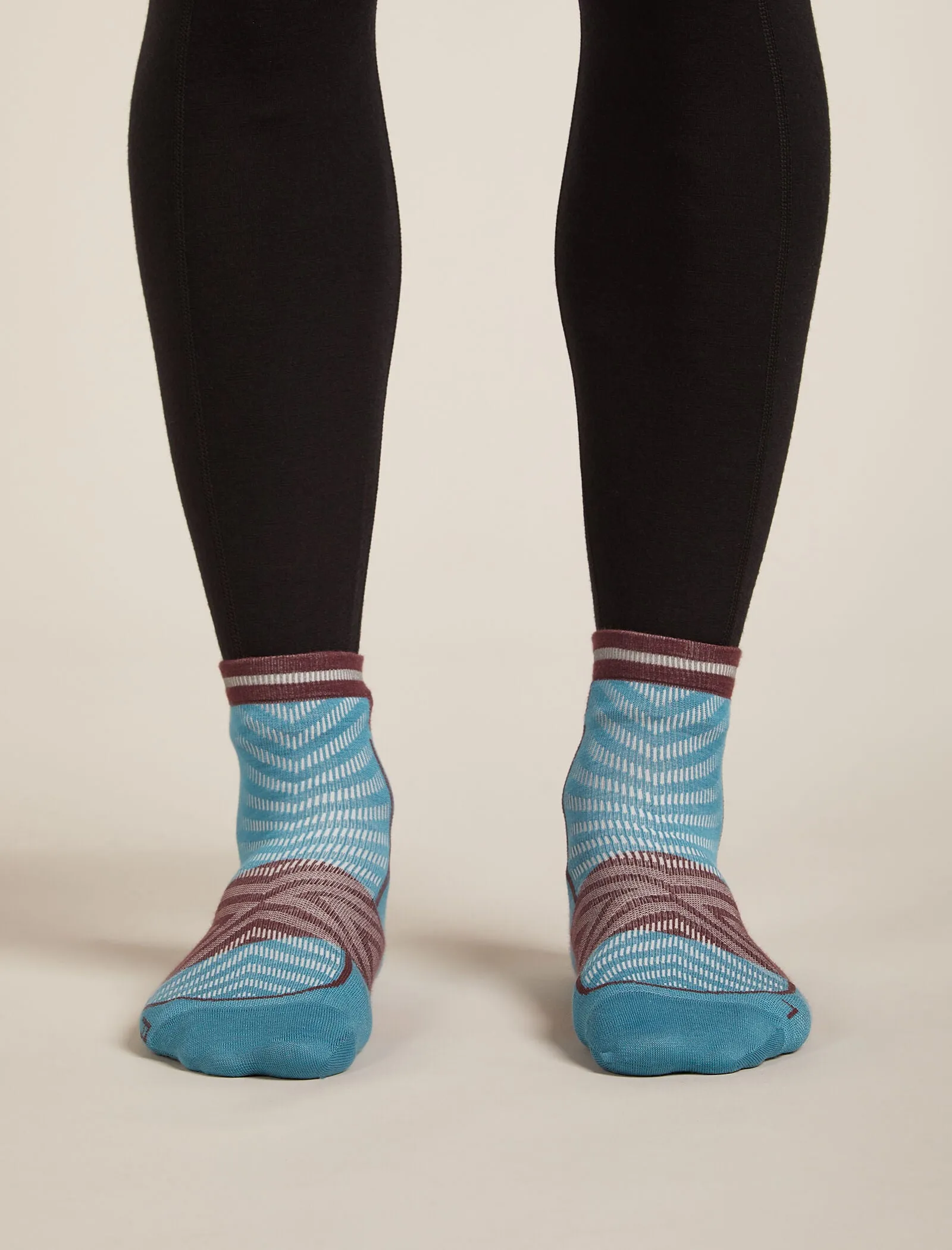 Men's Merino Blend Run+ Ultralight Mini Socks sold by Icebreaker product image thumbnail 3