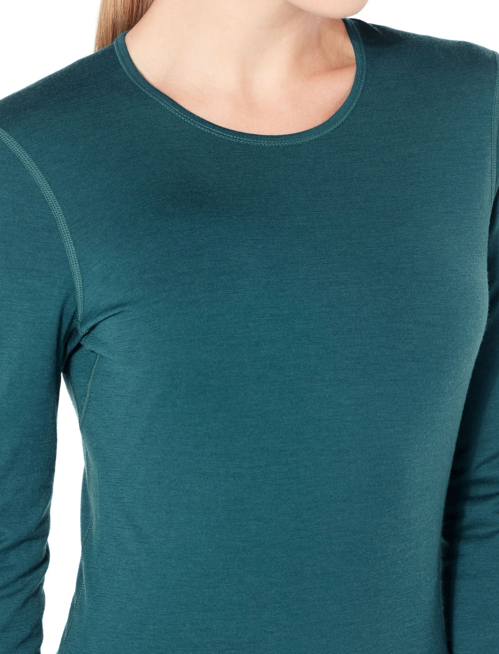 Women's Merino 200 Oasis Long Sleeve Crewe Thermal Top sold by Icebreaker product image thumbnail 5