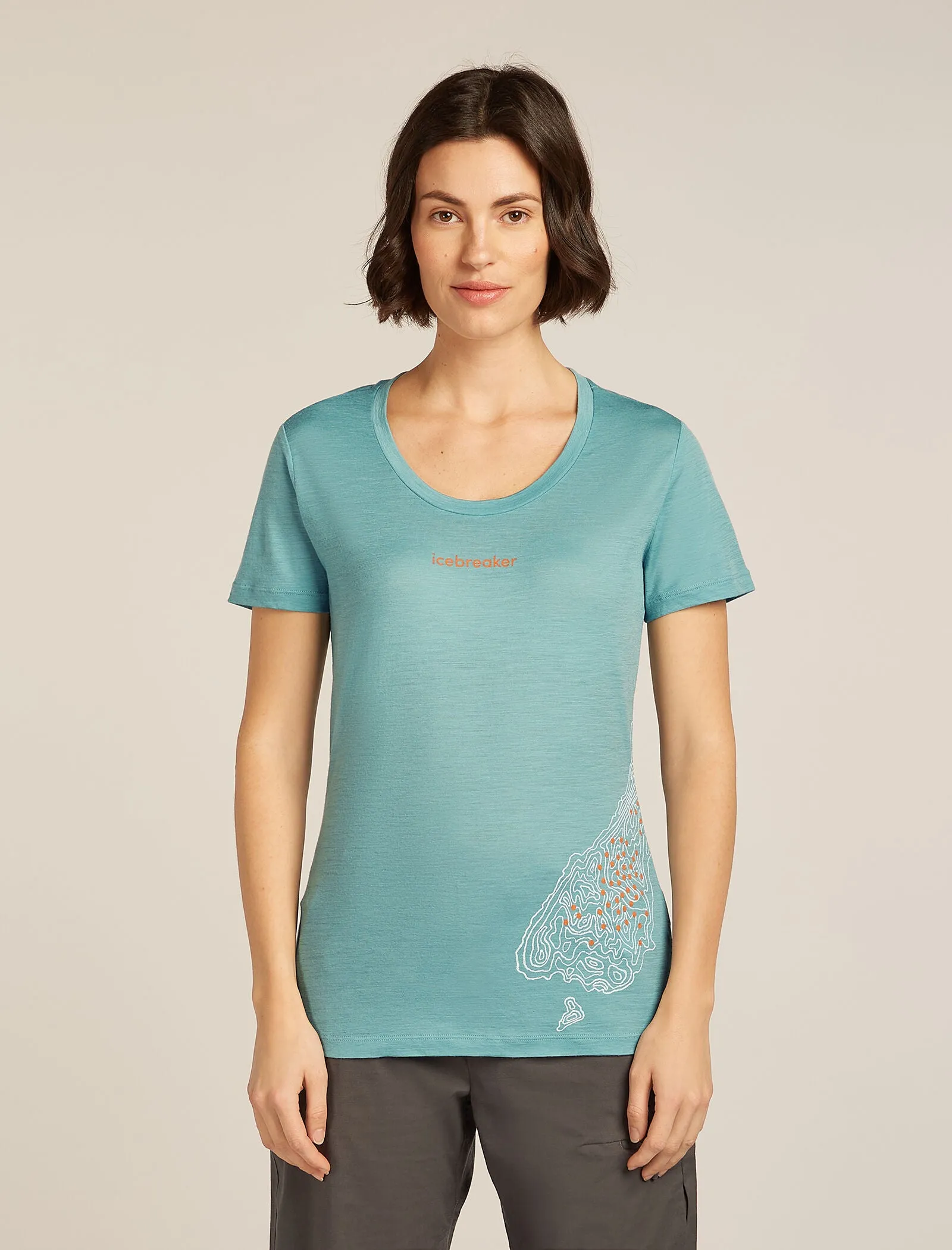 Women's Merino 150 Tech Lite Short Sleeve Scoop T-Shirt 30th Anniversary sold by Icebreaker