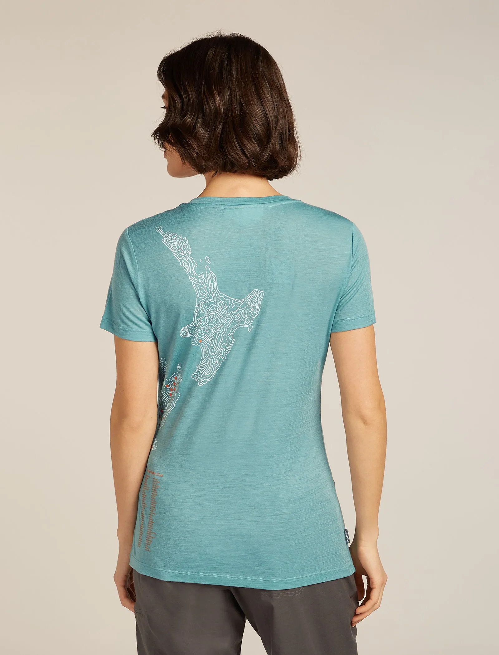 Women's Merino 150 Tech Lite Short Sleeve Scoop T-Shirt 30th Anniversary sold by Icebreaker product image thumbnail 2