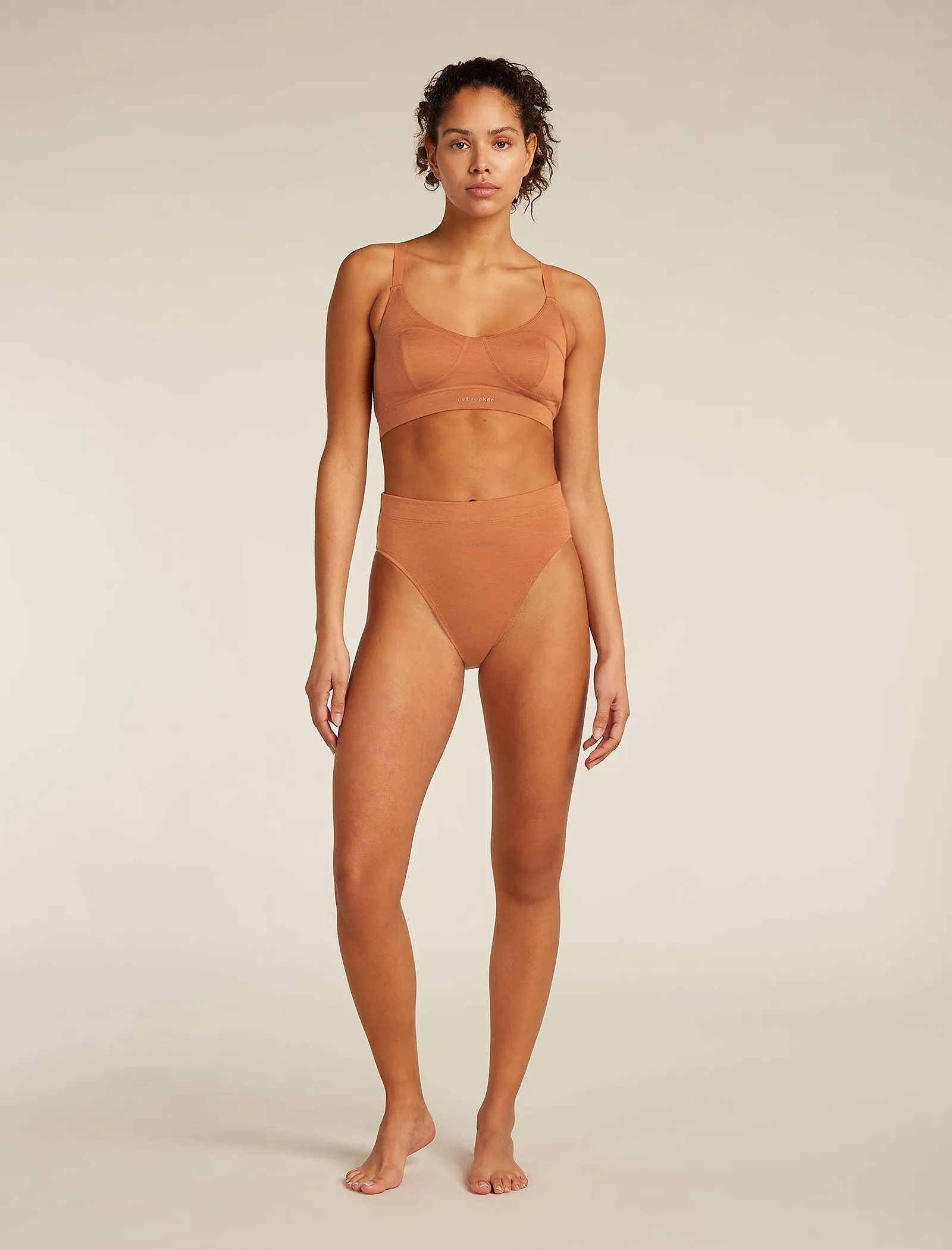 Women's Queens High Cut Brief sold by Icebreaker product image thumbnail 3