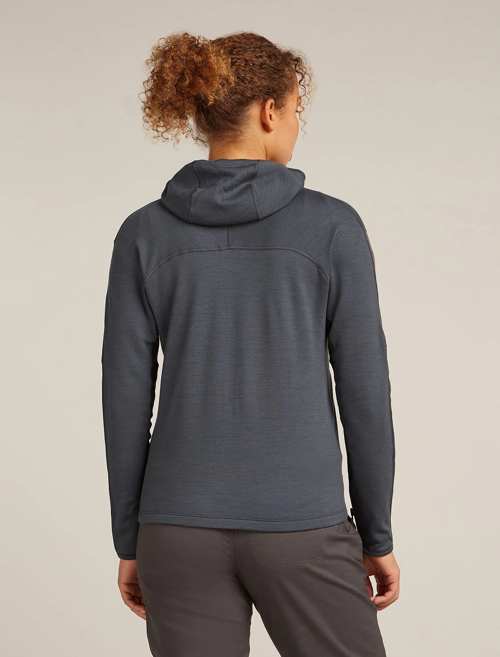 Women's Merino 360 Realfleece™ Elemental Long Sleeve Zip Hoodie sold by Icebreaker product image thumbnail 2