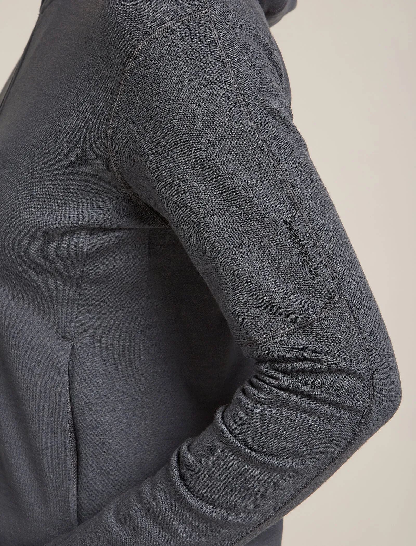 Women's Merino 360 Realfleece™ Elemental Long Sleeve Zip Hoodie sold by Icebreaker product image thumbnail 5