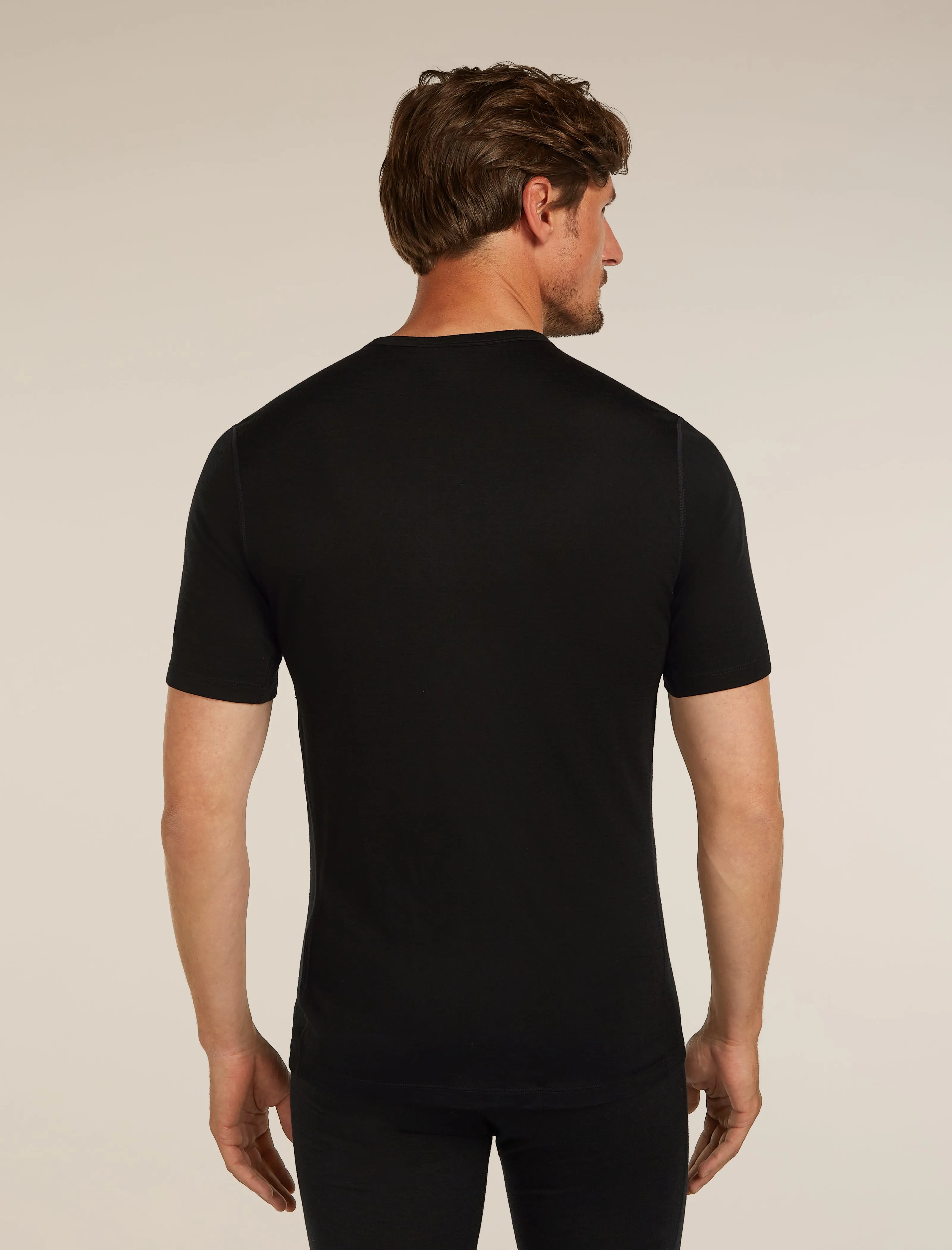 Men's Merino 200 Oasis Short Sleeve Crewe Thermal Top sold by Icebreaker product image thumbnail 2