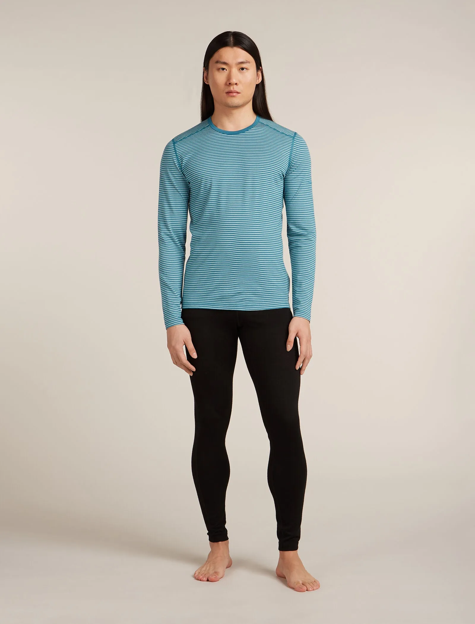 Men's Merino 200 Oasis Long Sleeve Crewe Thermal Top sold by Icebreaker product image thumbnail 3