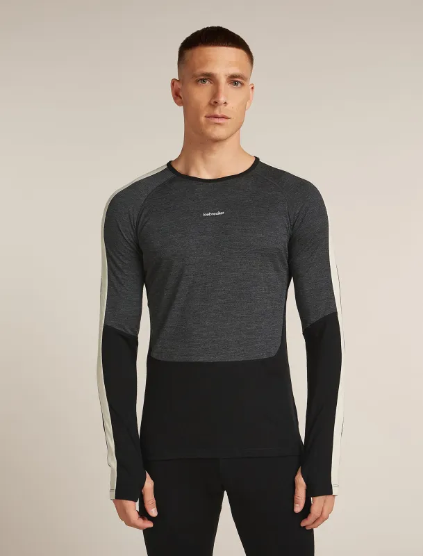 Men's Merino 200 Oasis+ Long Sleeve Crewe Thermal Top sold by Icebreaker