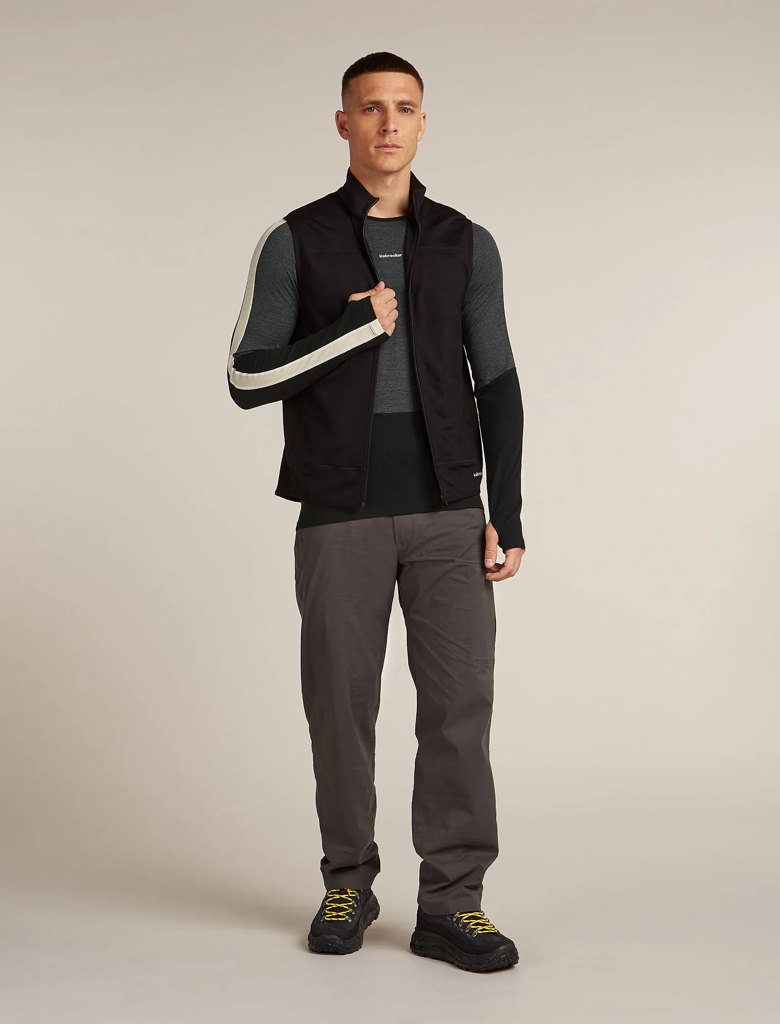 Men's Merino 200 Oasis+ Long Sleeve Crewe Thermal Top sold by Icebreaker product image thumbnail 4