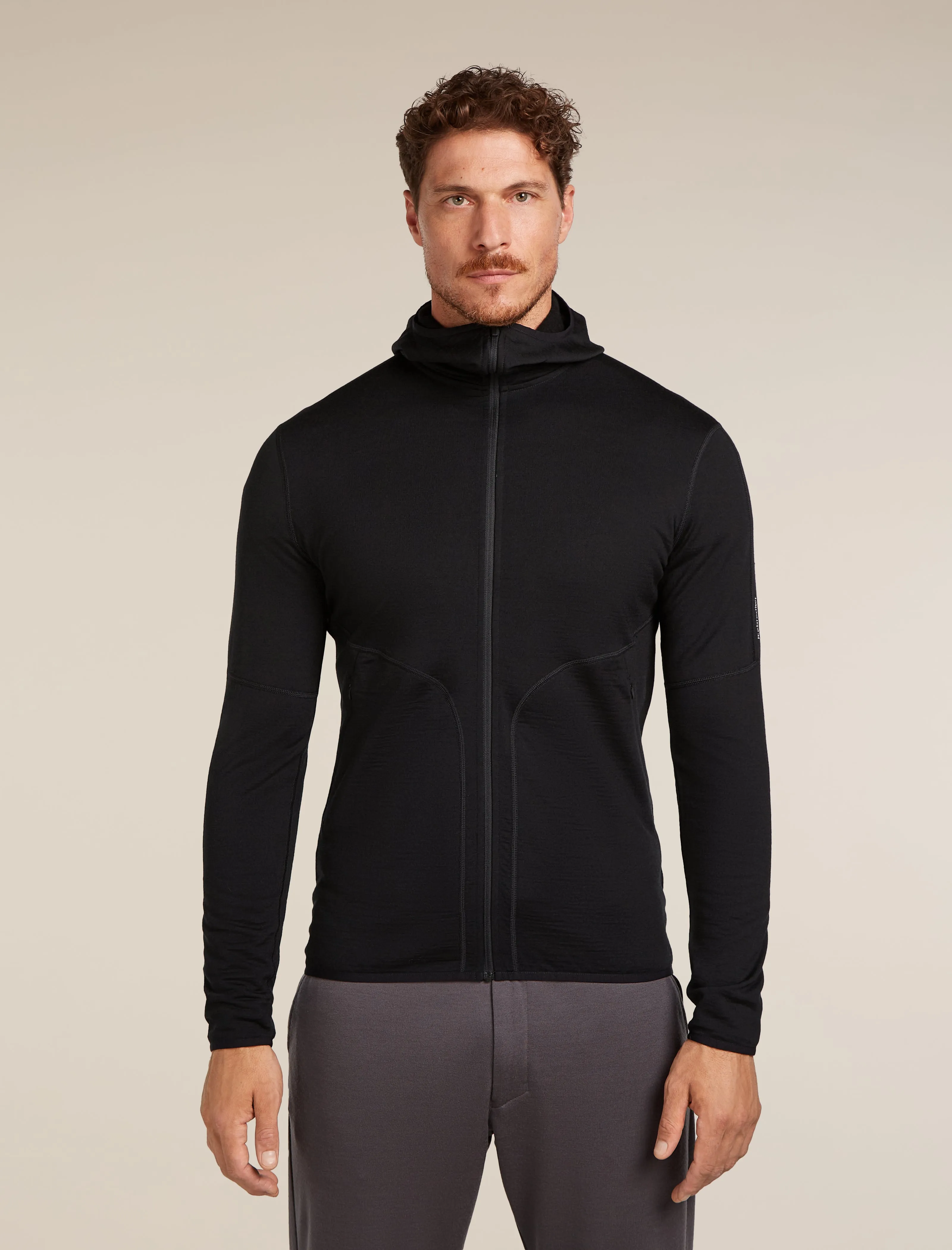 Men's Merino 560 Realfleece™ Elemental Long Sleeve Zip Hoodie sold by Icebreaker