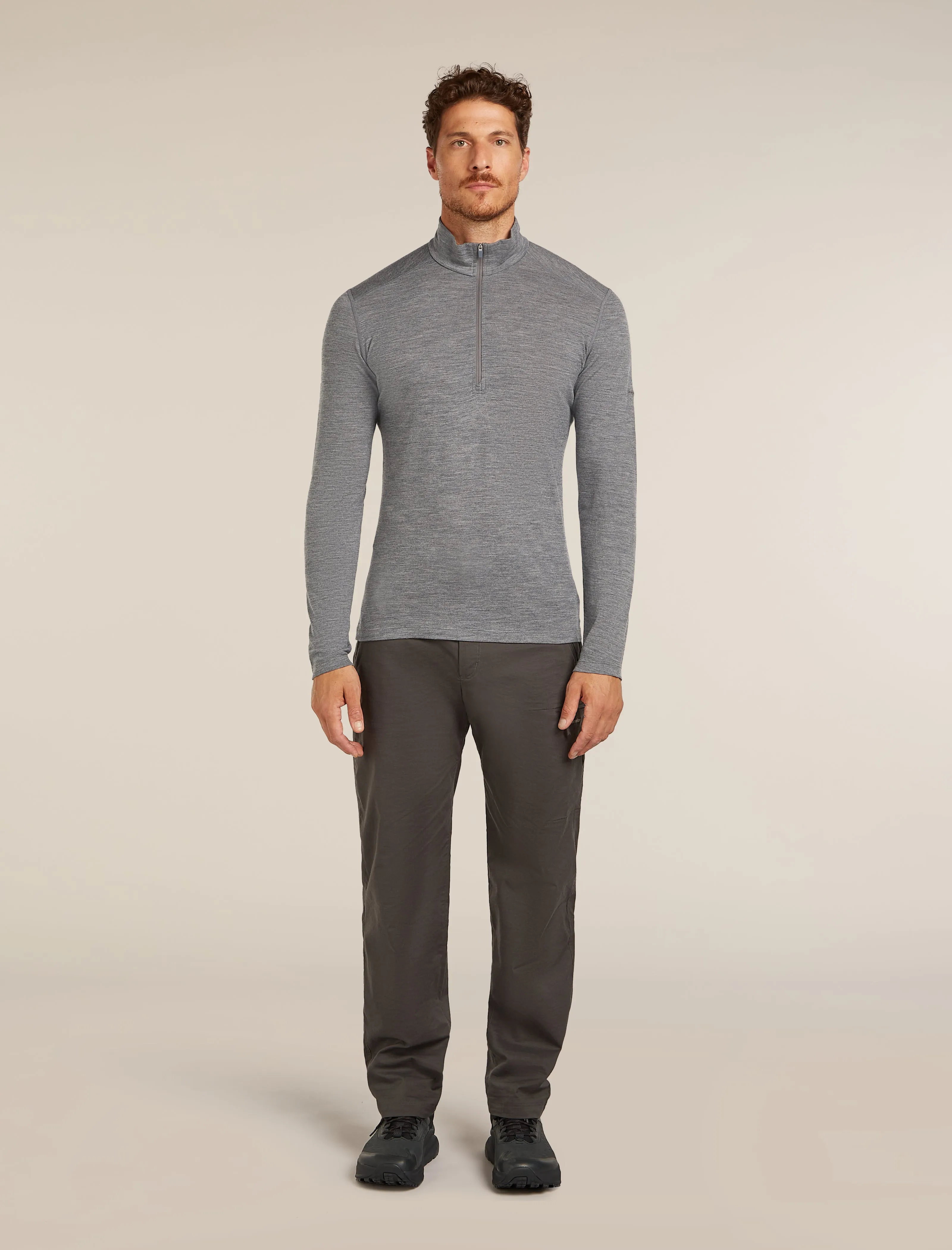 Men's Merino 200 Oasis Long Sleeve Half Zip Thermal Top sold by Icebreaker product image thumbnail 3