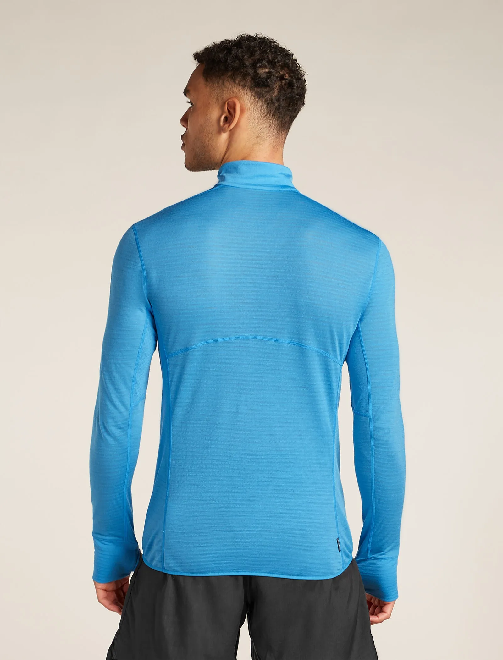 Men's Merino Blend 200 Realfleece™ Descender Long Sleeve Half Zip Top sold by Icebreaker product image thumbnail 2