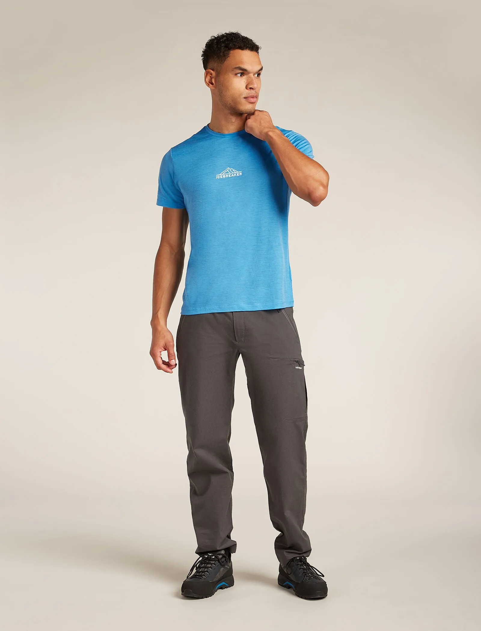 Men's Merino 150 Tech Lite Short Sleeve T-Shirt Road To Cook sold by Icebreaker product image thumbnail 3