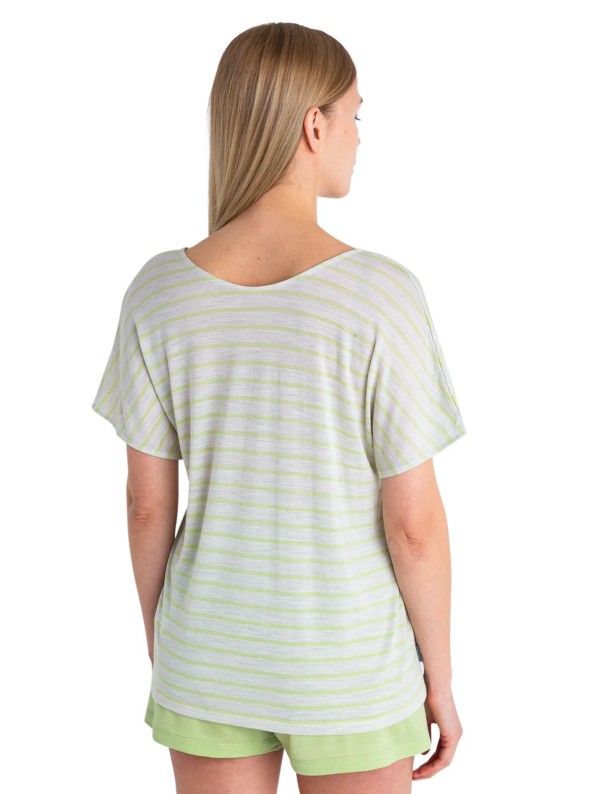 Women's Merino Blend Drayden Reversible Top Stripe sold by Icebreaker product image thumbnail 2