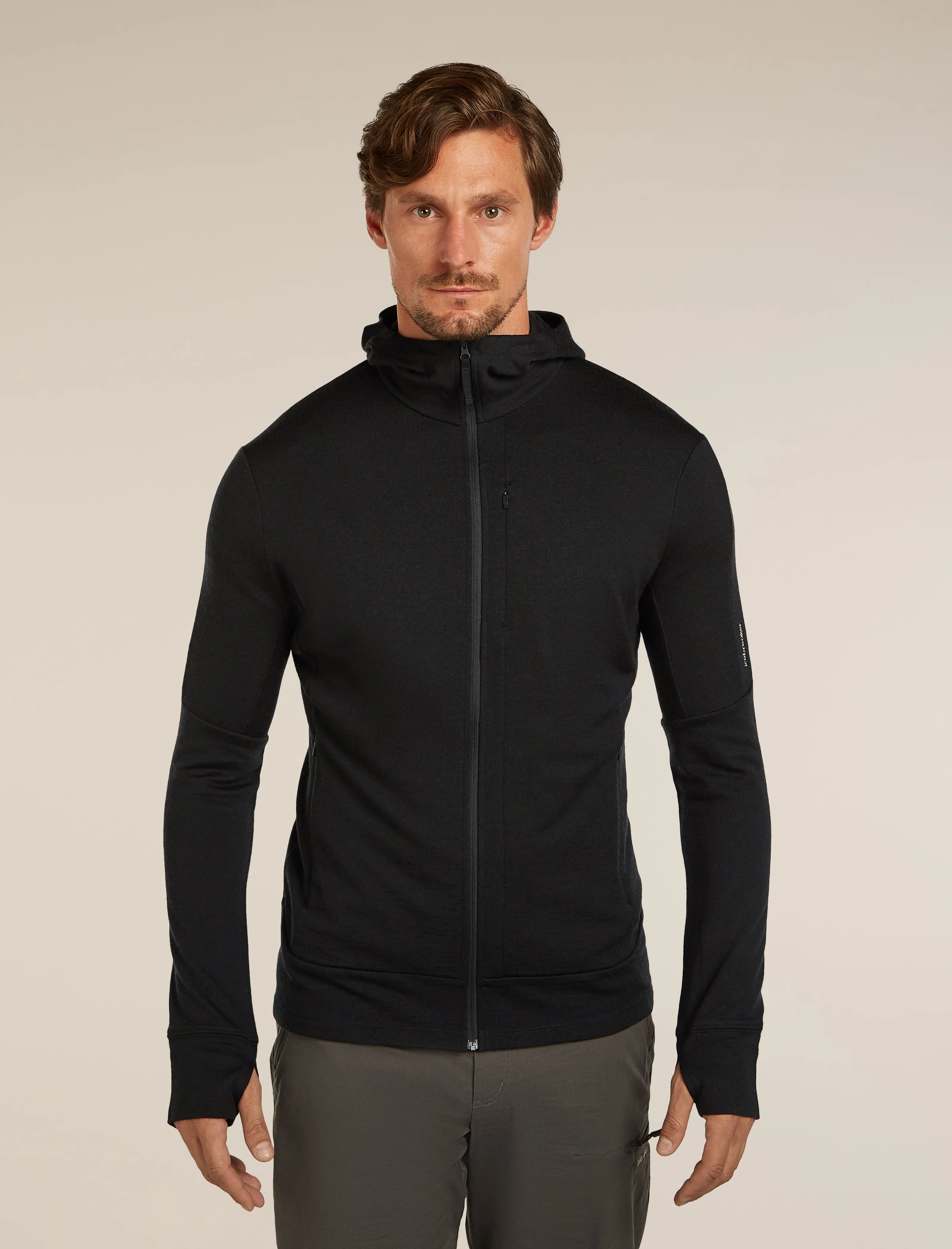 Men's Merino 260 Quantum Long Sleeve Zip Hoodie sold by Icebreaker