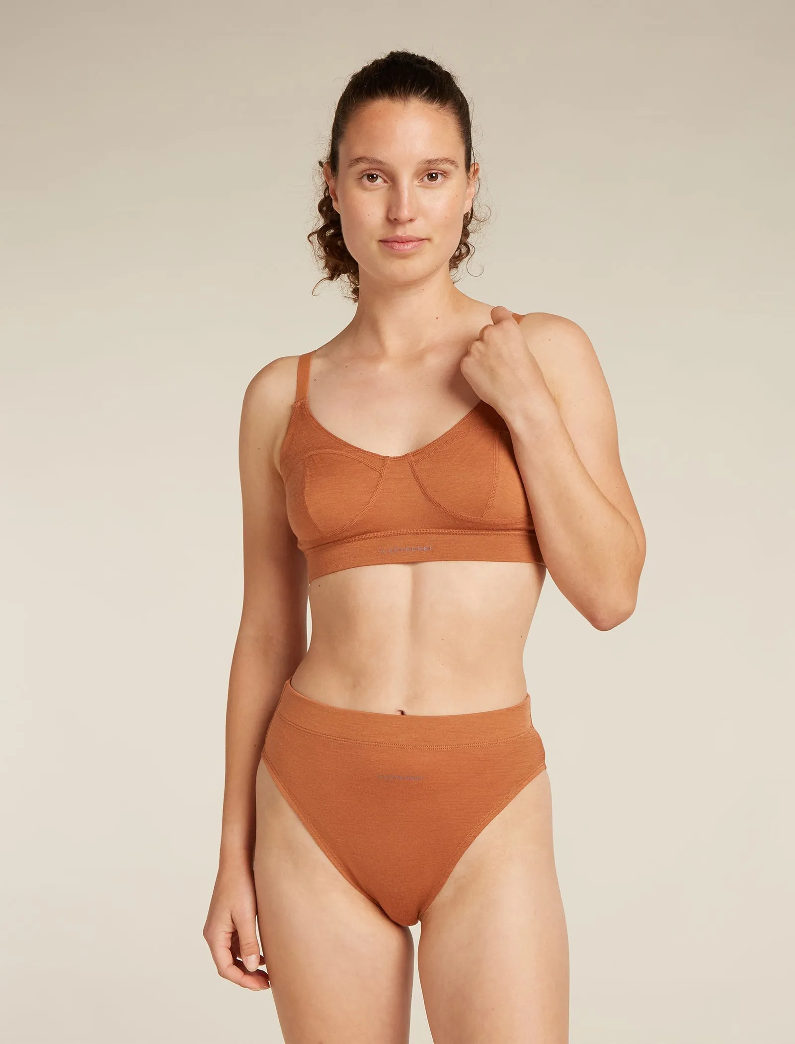 Women's Queens Clasp Bra sold by Icebreaker