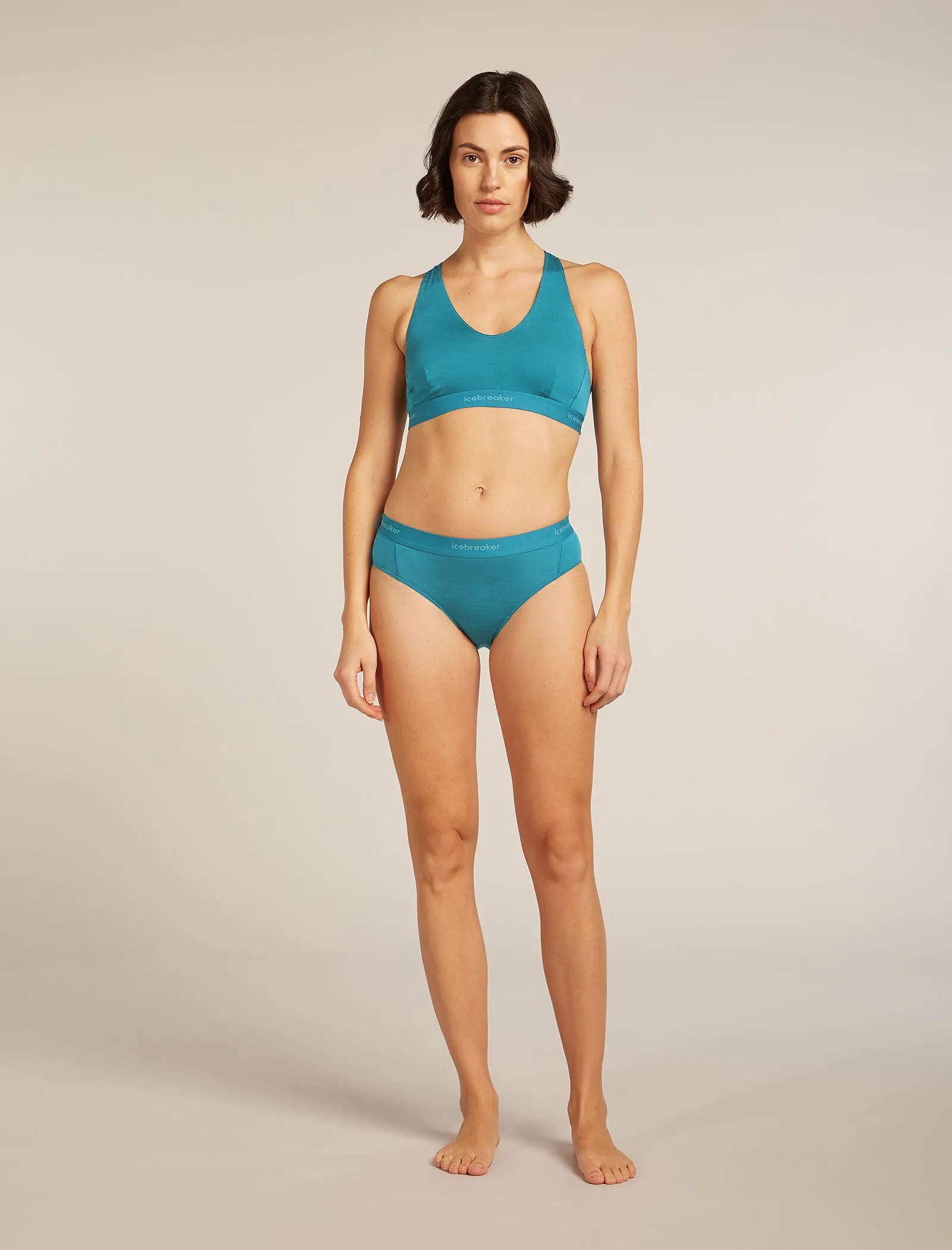 Women's Merino Blend 125 Cool-Lite™ Sprite Racerback Bra sold by Icebreaker product image thumbnail 3