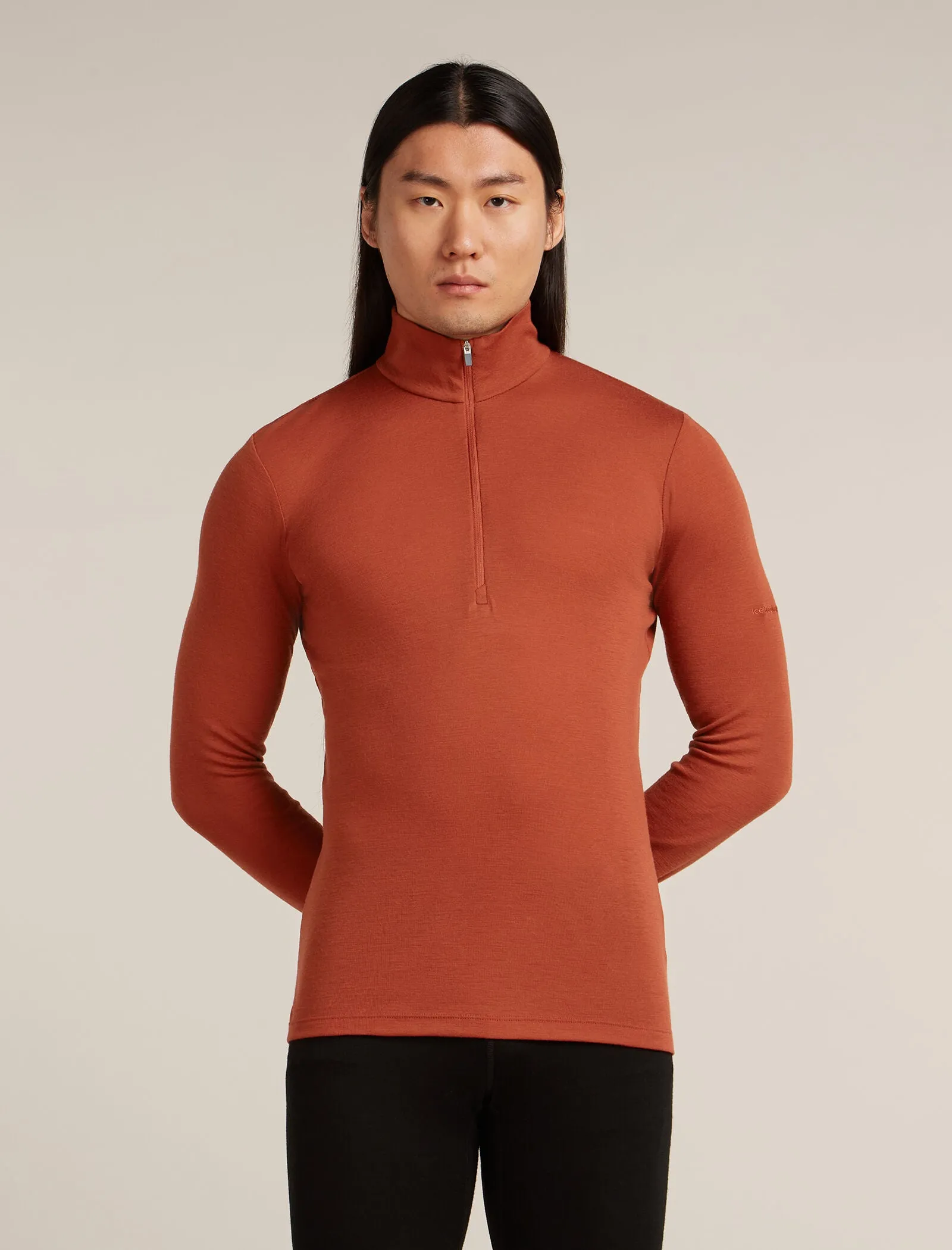 Men's Merino 175 Everyday Long Sleeve Half Zip Thermal Top sold by Icebreaker