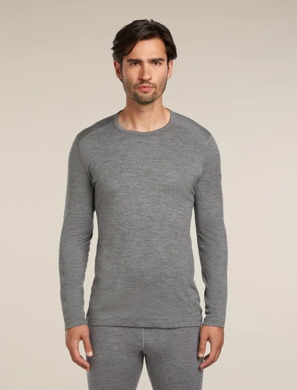 Men's Merino 260 Tech Long Sleeve Crewe Thermal Top sold by Icebreaker