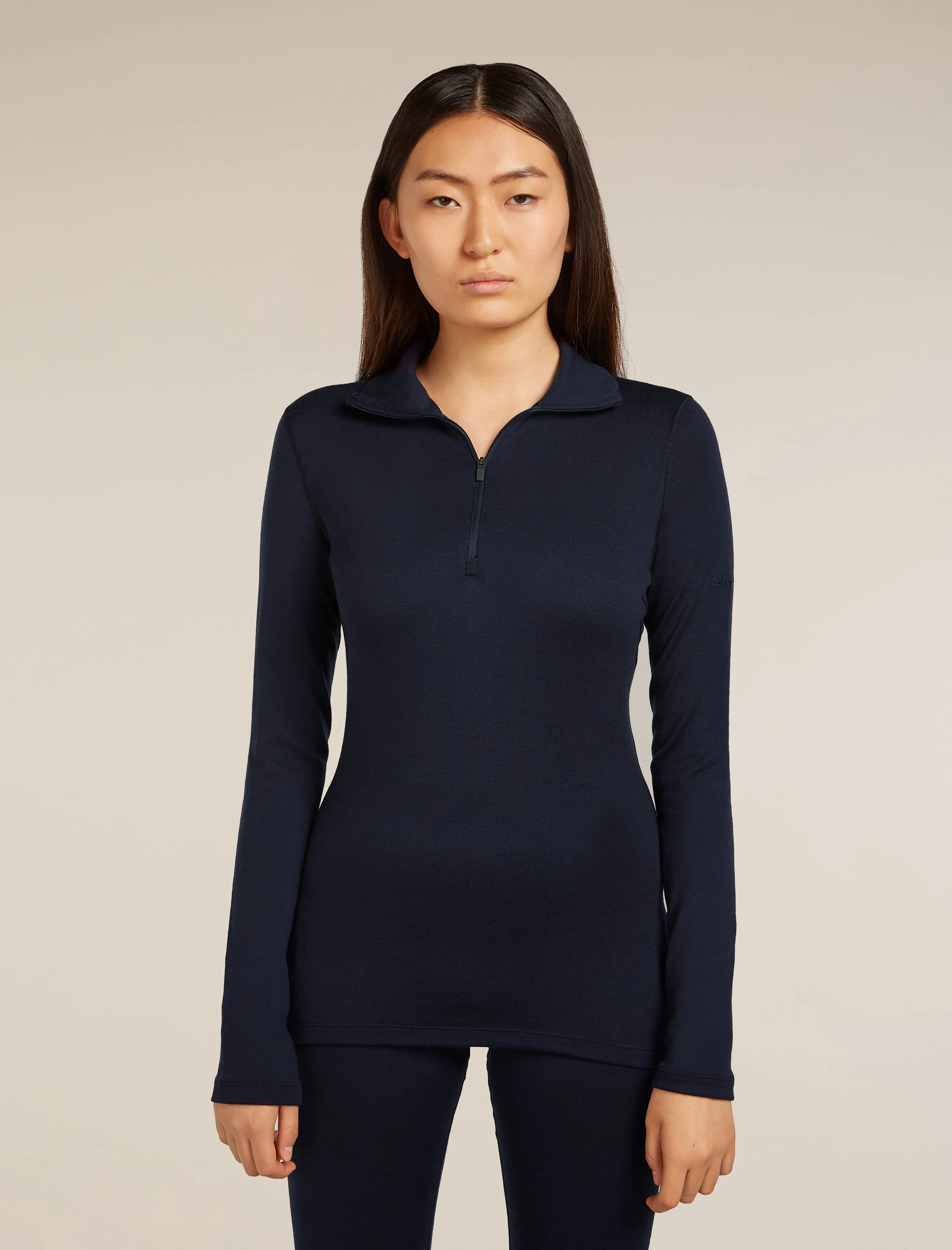 Women's Merino 260 Oasis Long Sleeve Half Zip Thermal Top sold by Icebreaker