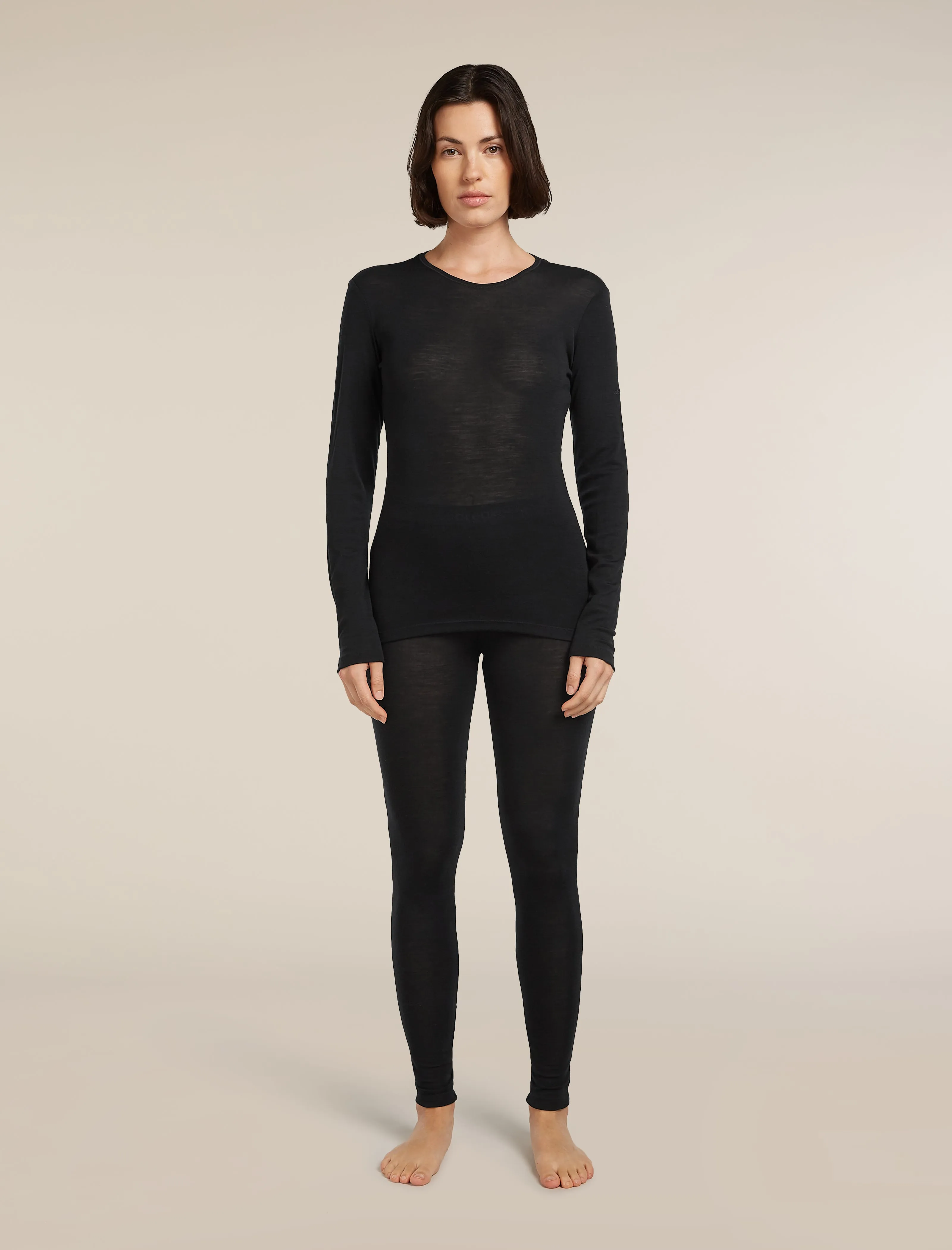 Women's Merino 175 Everyday Long Sleeve Crewe Thermal Top sold by Icebreaker product image thumbnail 3